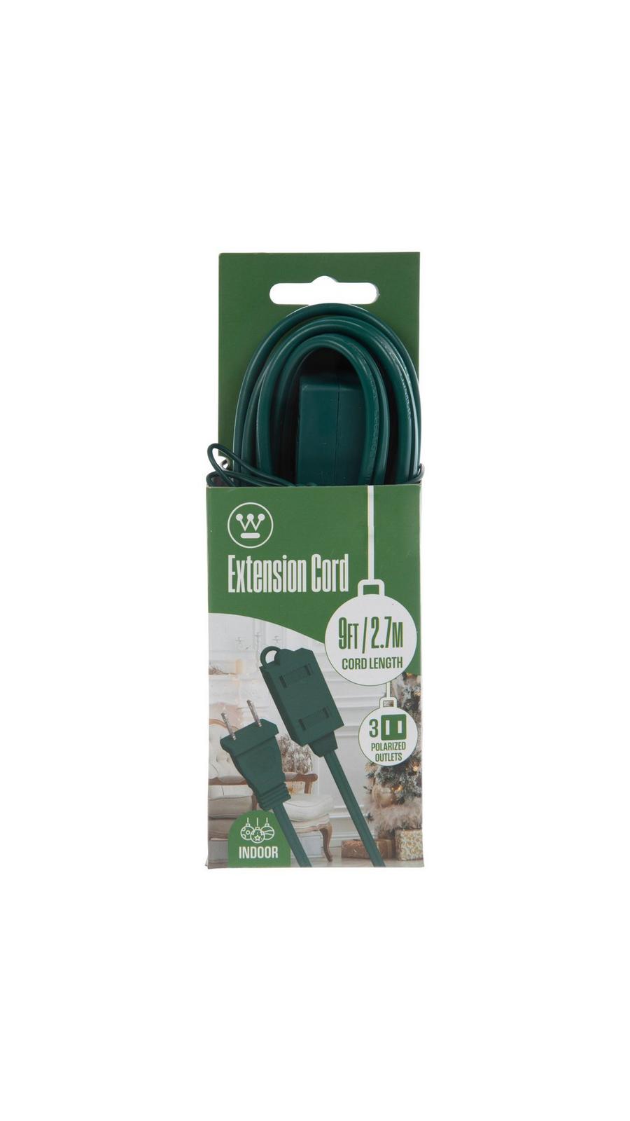 Green Extension Cord - 9 Feet | Hobby Lobby | 6276919