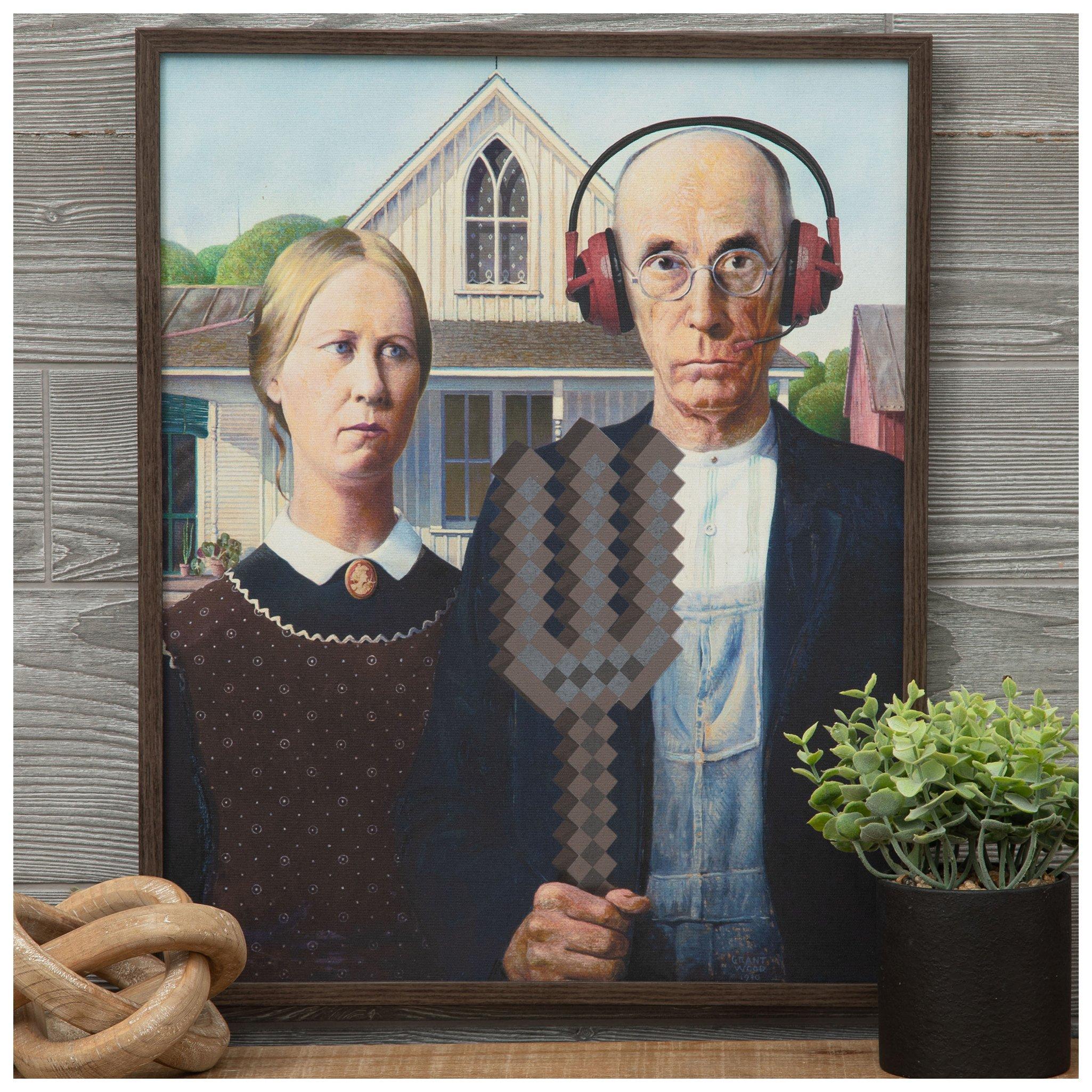 American Gothic Gamer Wood Wall Decor Hobby Lobby 6277156