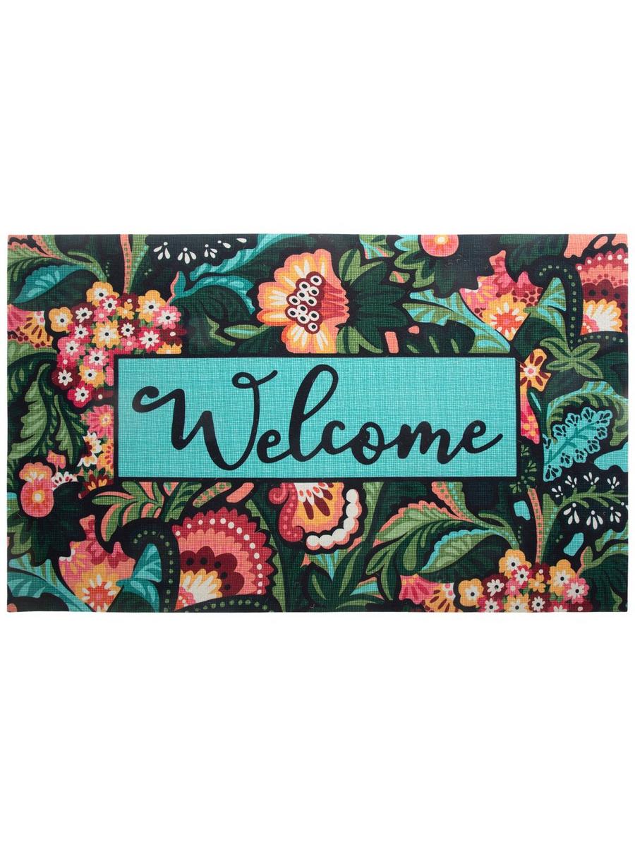 Welcome Floral Doormat | Hobby Lobby | 6277487