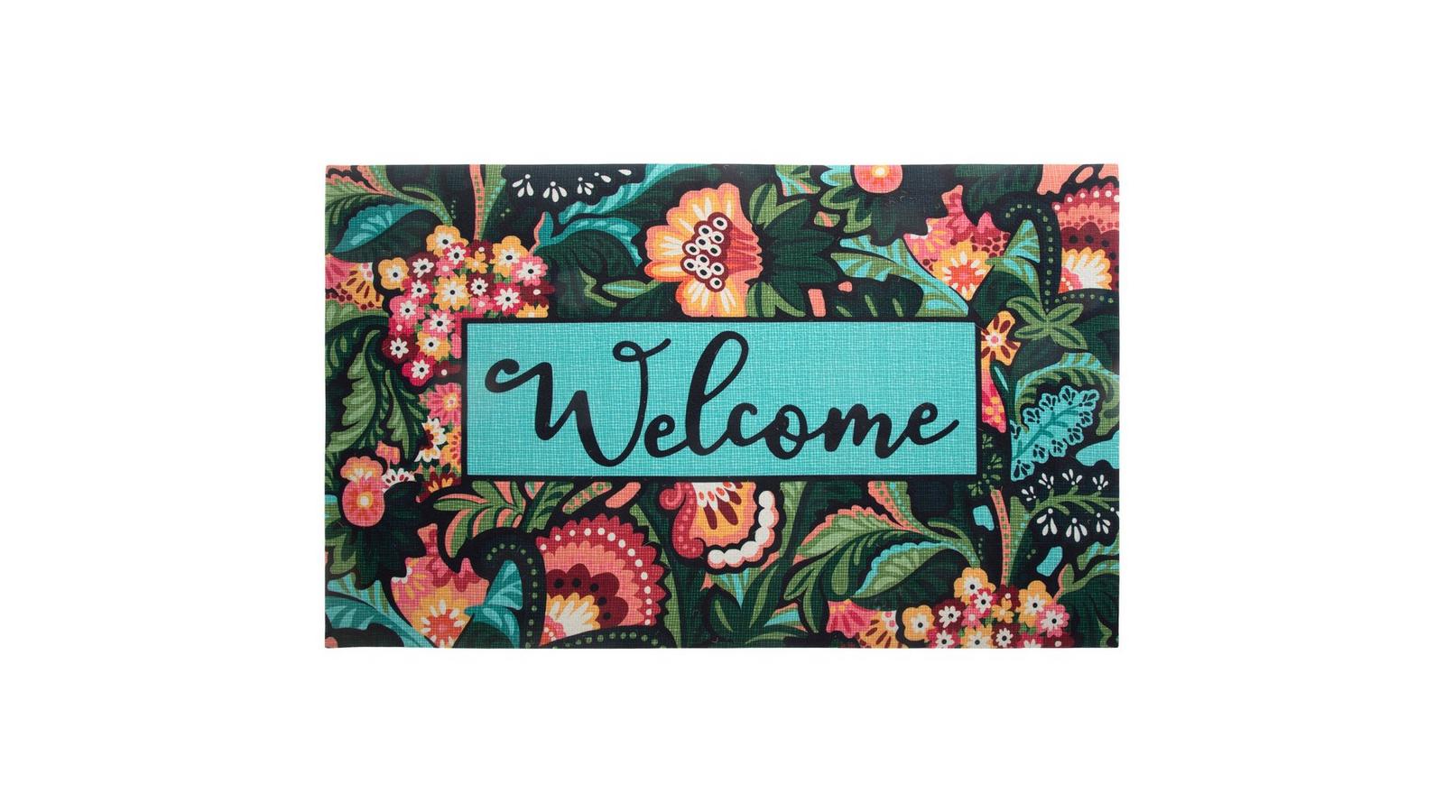 Welcome Floral Doormat | Hobby Lobby | 6277487