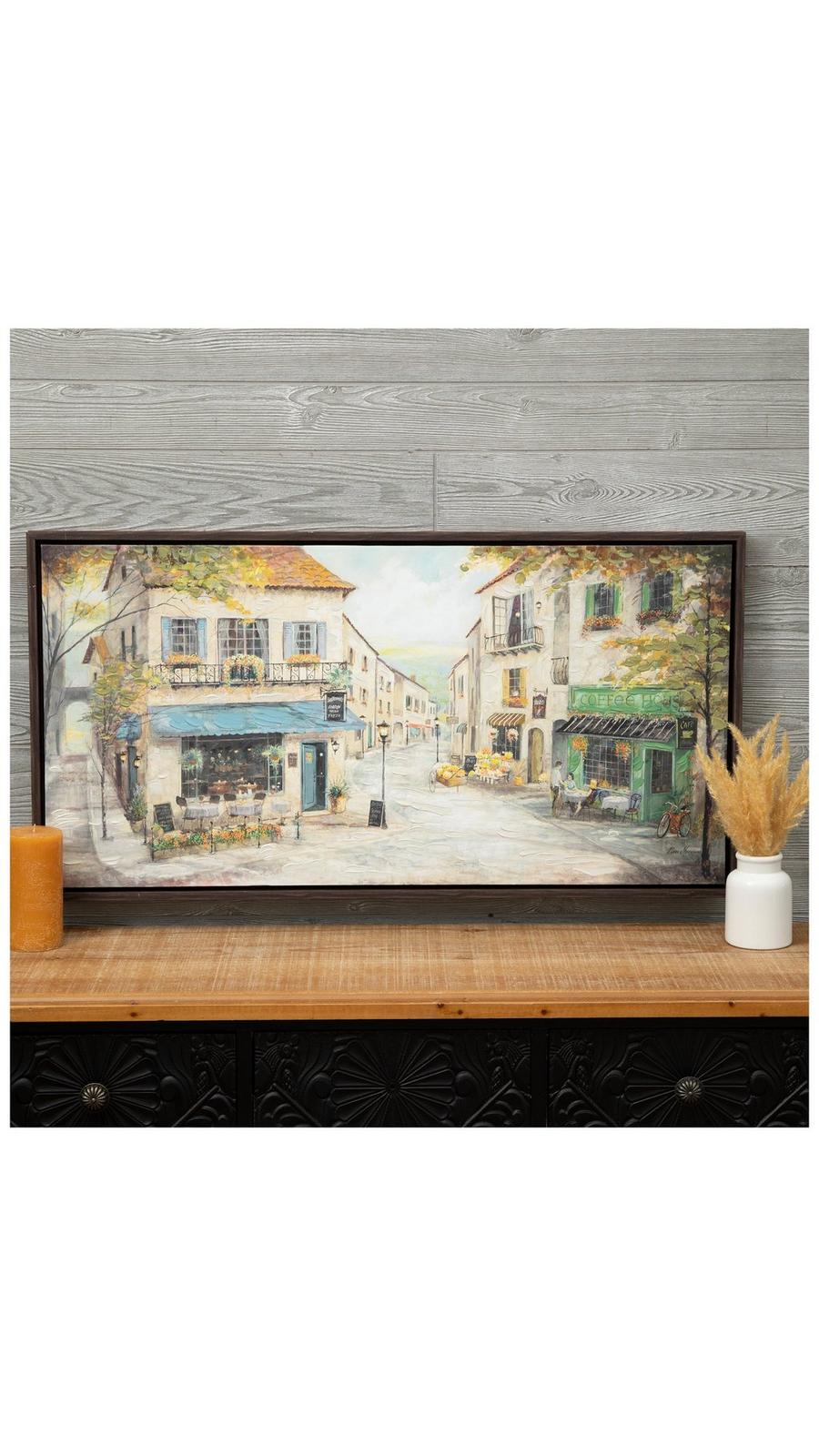 Street Scene Canvas Wall Decor | Hobby Lobby | 6279756