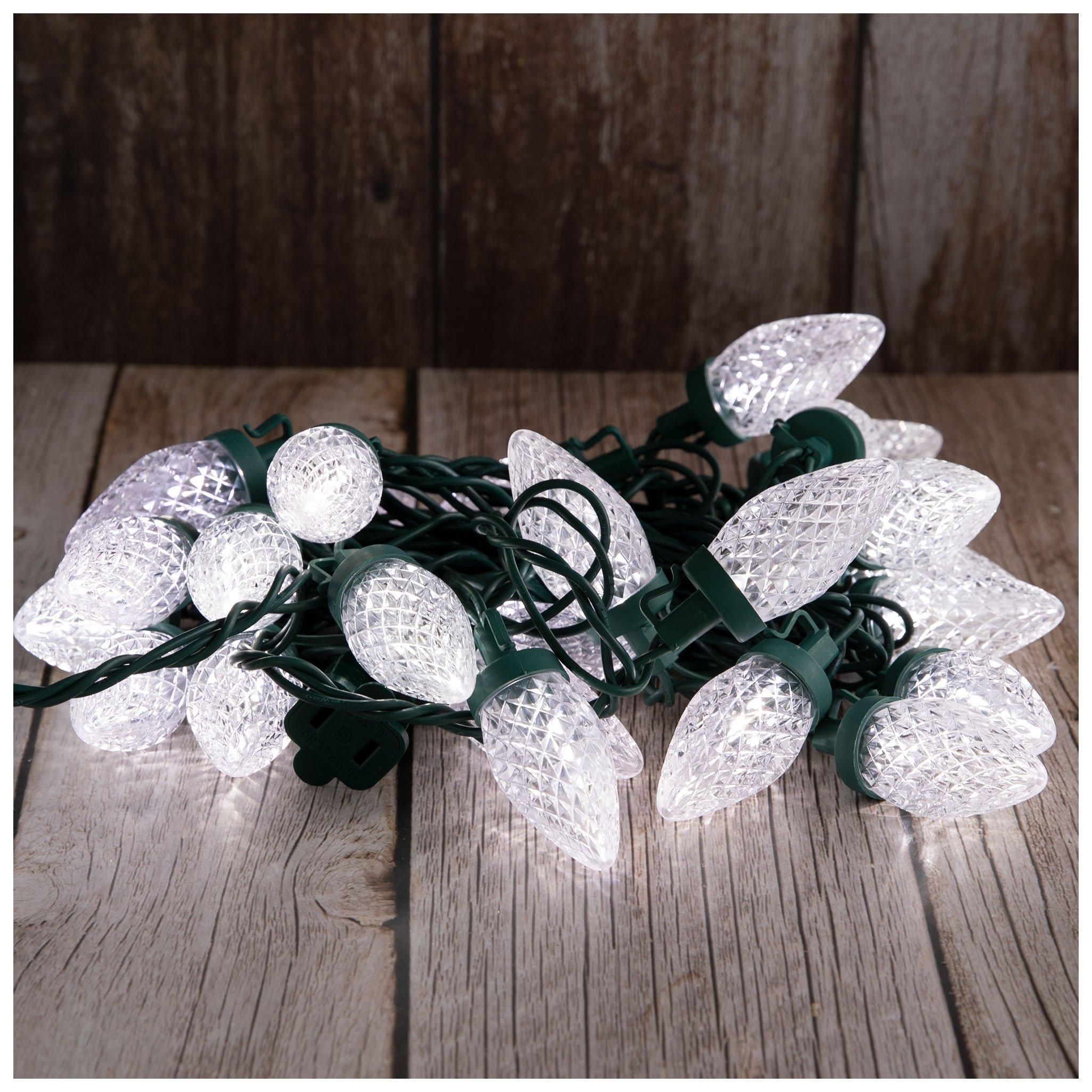 Faceted C9 LED Lights Hobby Lobby 6279947