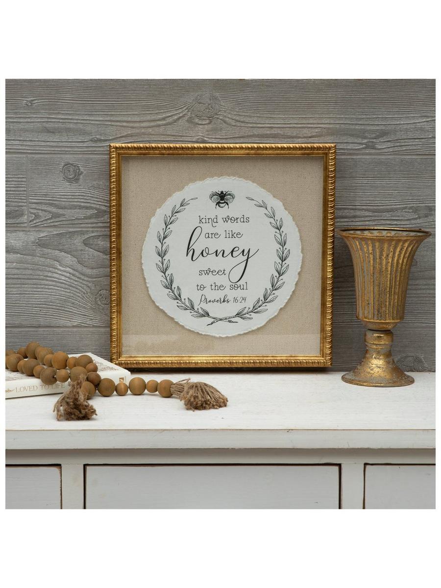 Proverbs 16:24 Framed Wall Decor | Hobby Lobby | 6280671