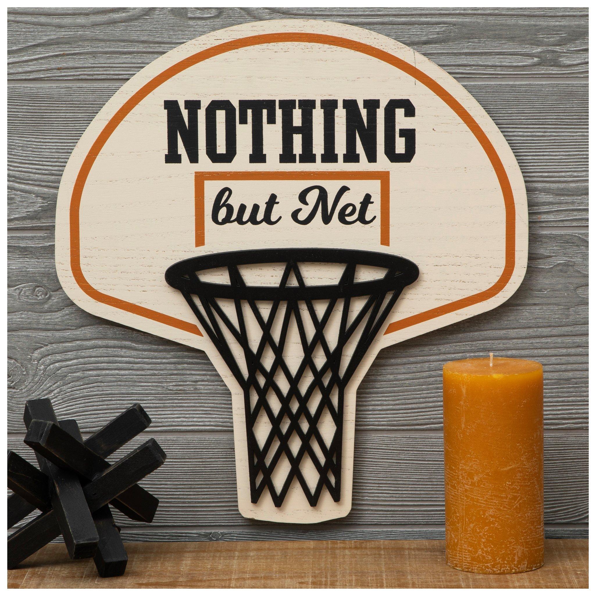 Basketball outlet Wood Wall Decor Hobby Lobby