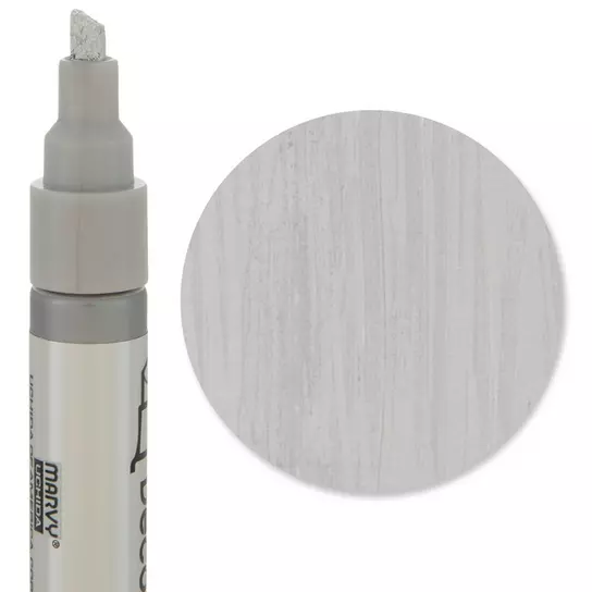 Uchida DecoColor Premium Chisel Paint Marker-Silver