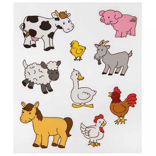 Farm Animal Stickers, Hobby Lobby