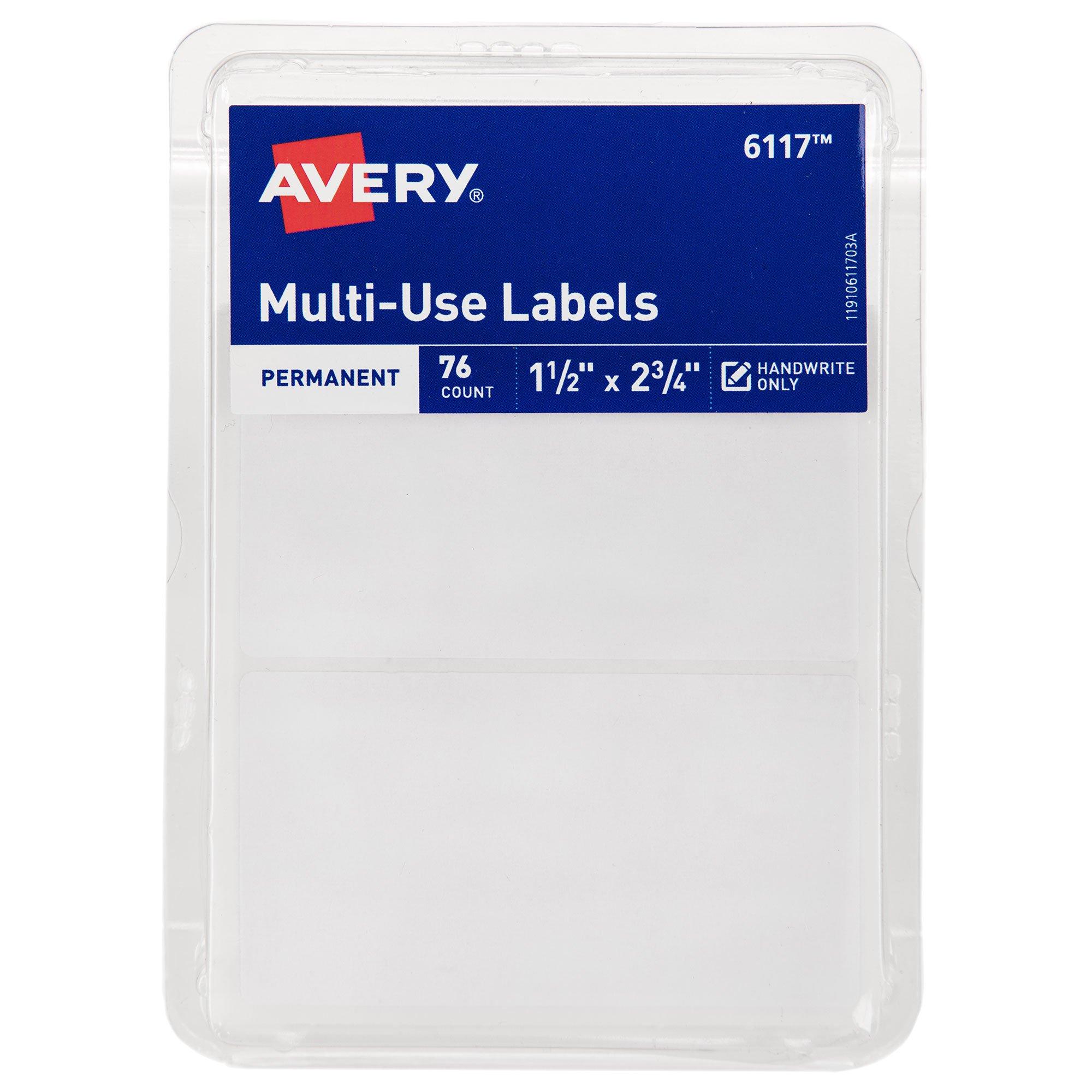 Multi-Use Labels - 1 1/2 x 2 3/4, Hobby Lobby