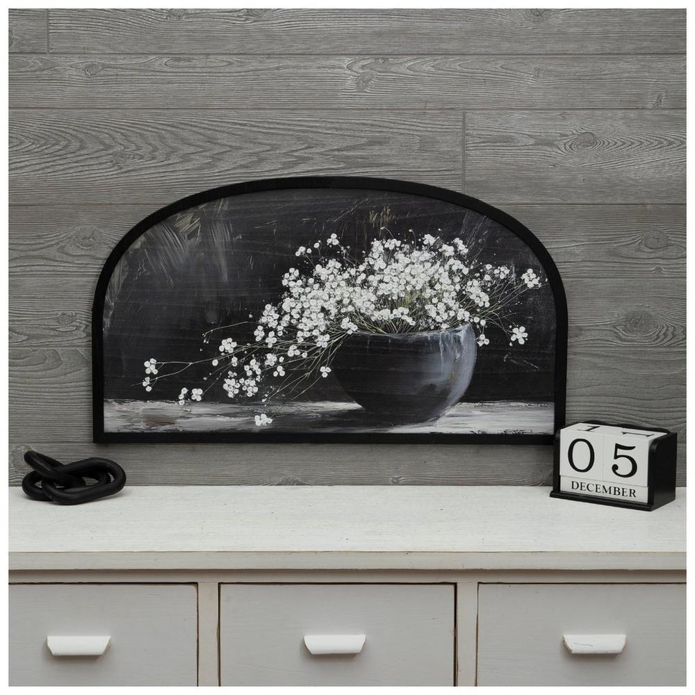 Potted Flowers Arched Wood Wall Decor | Hobby Lobby | 6289763