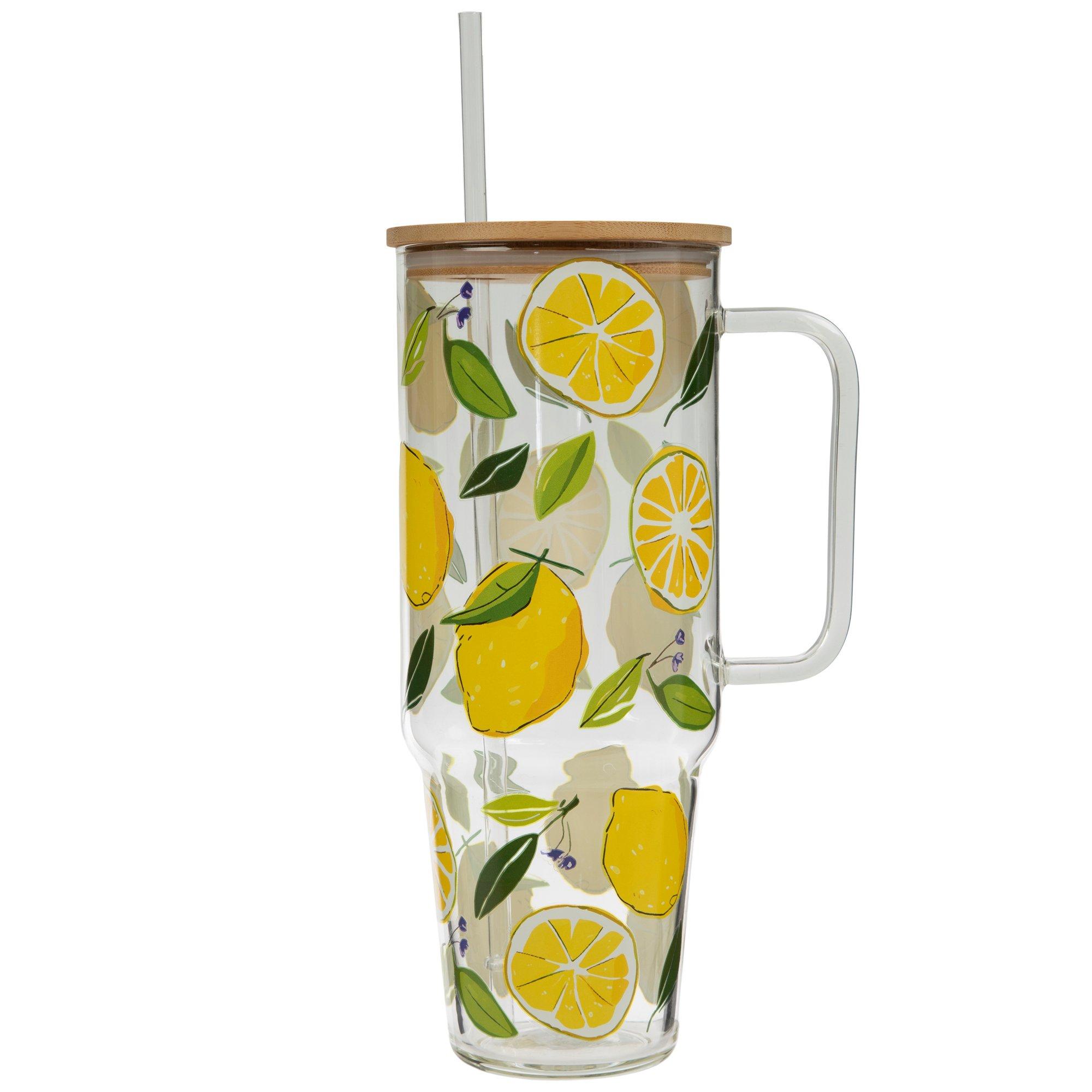 Lemon Glass Tumbler | Hobby Lobby | 6290332
