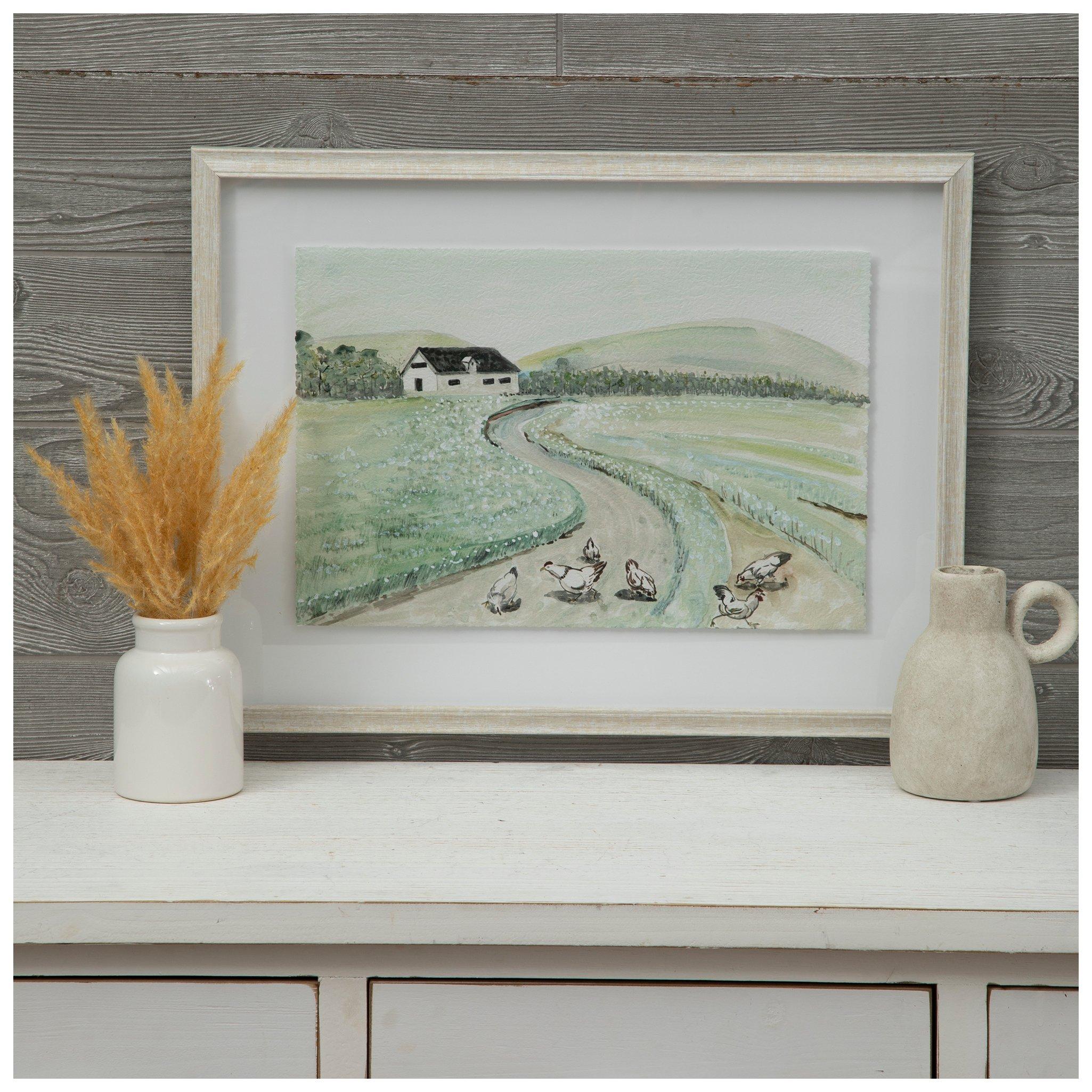 Cottage Landscape Framed Wall Decor | Hobby Lobby | 6293963