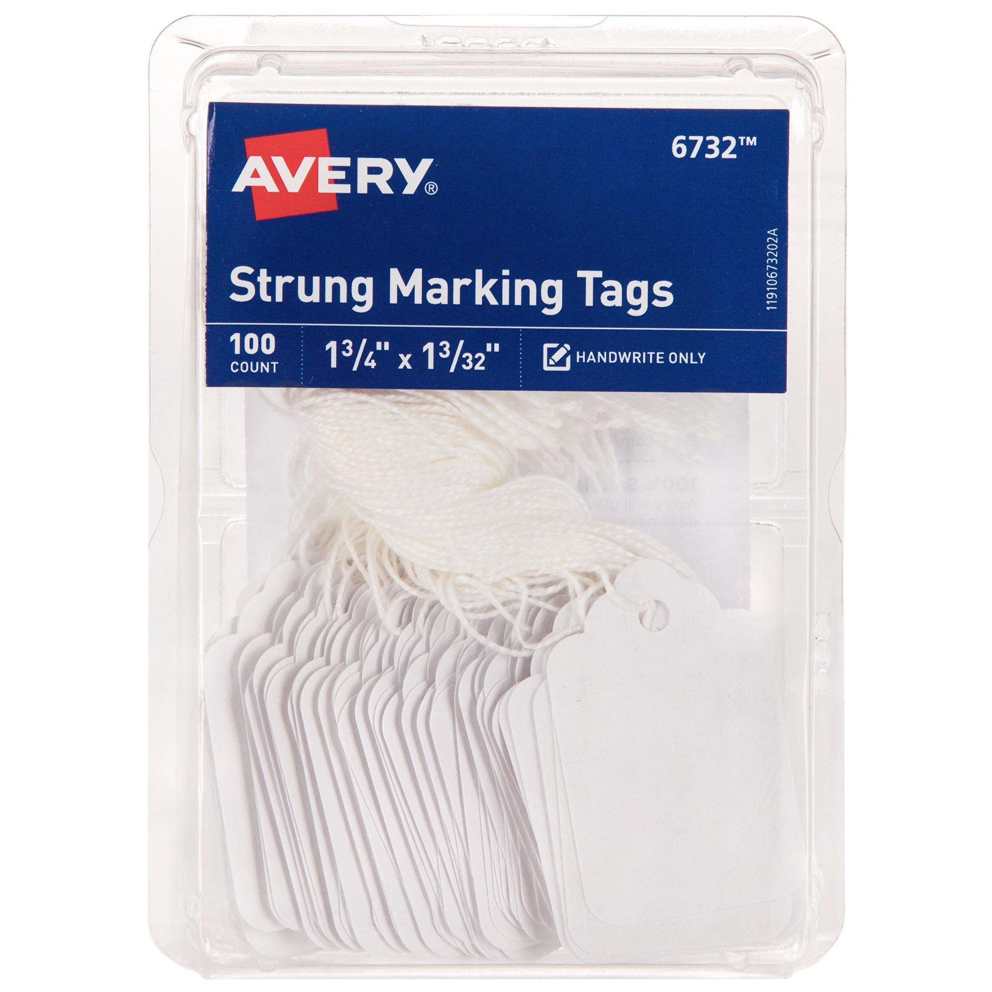 Avery Strung Marking Tags - 100 ct 6732