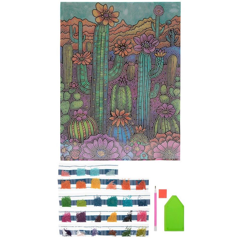 Desert Cacti Diamond Painting Kit | Hobby Lobby | 6298178