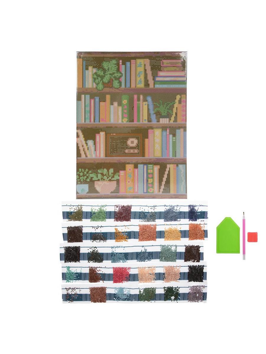 Library Books Diamond Art Kit | Hobby Lobby | 6298236
