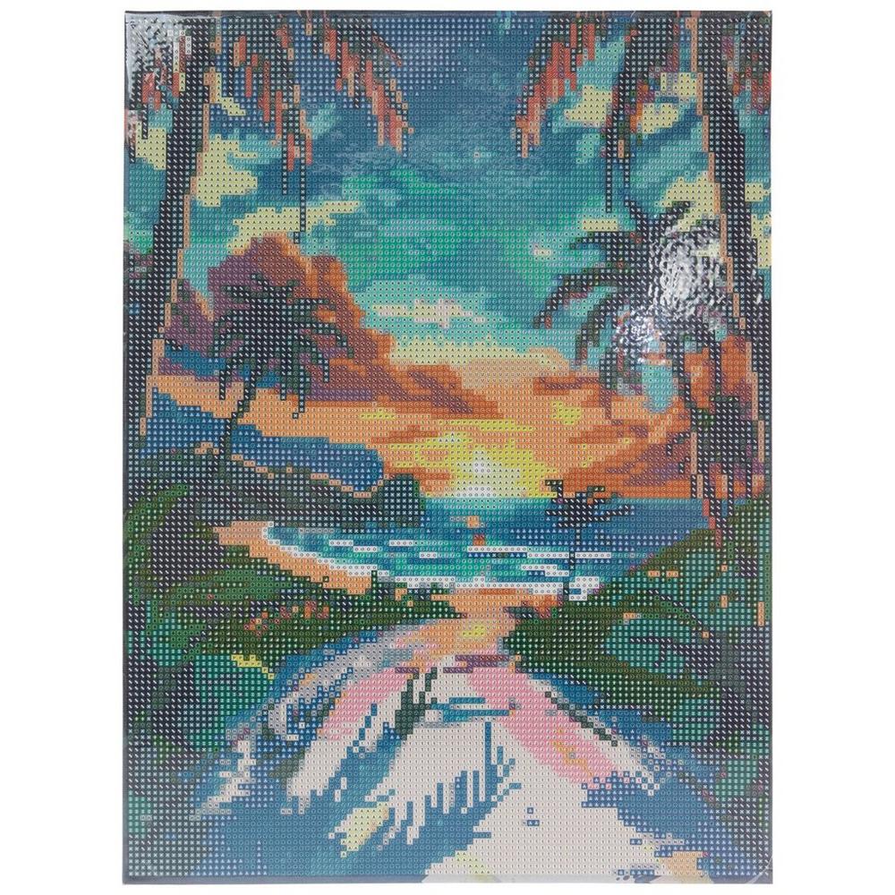 Beach Scene Diamond Art Canvas Kit | Hobby Lobby | 6298251