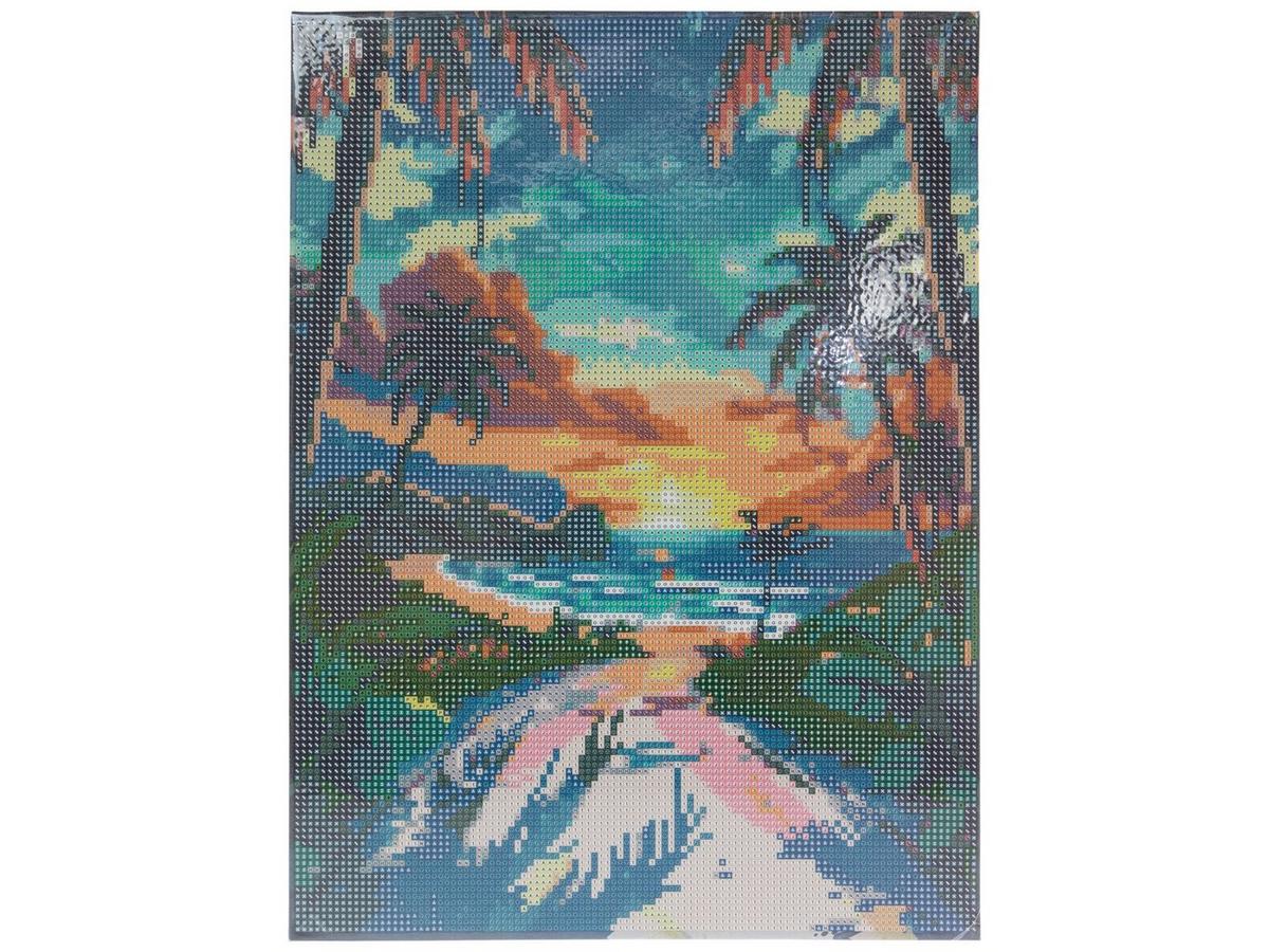Beach Scene Diamond Art Canvas Kit | Hobby Lobby | 6298251