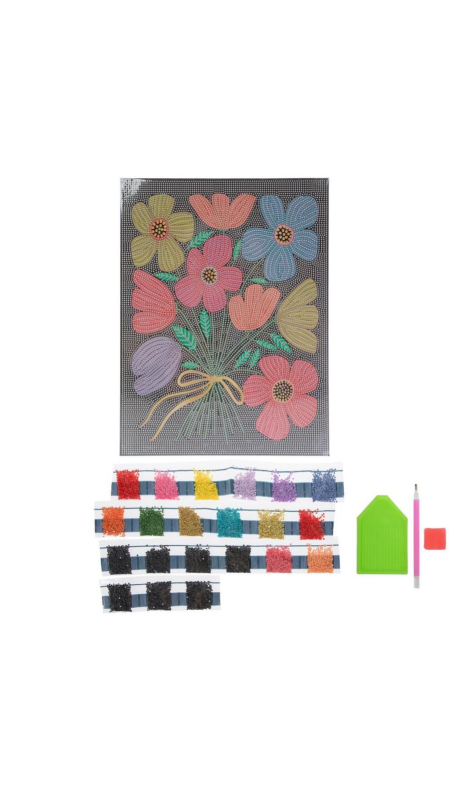 Flower Bouquet Diamond Art Kit | Hobby Lobby | 6298293