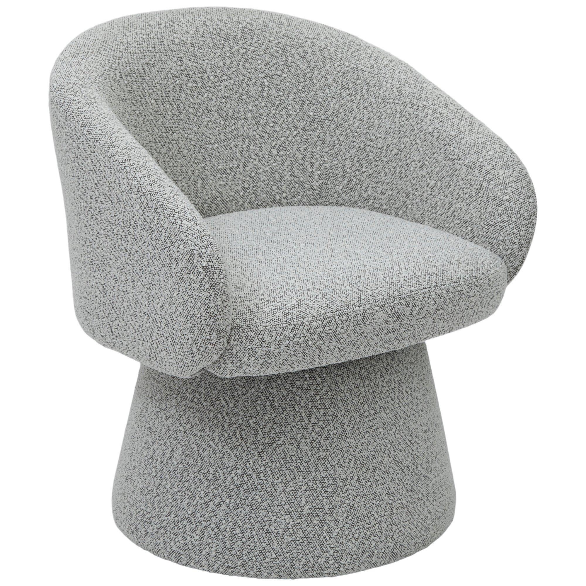 Gray Boucle Swivel Chair | Hobby Lobby | 6300305