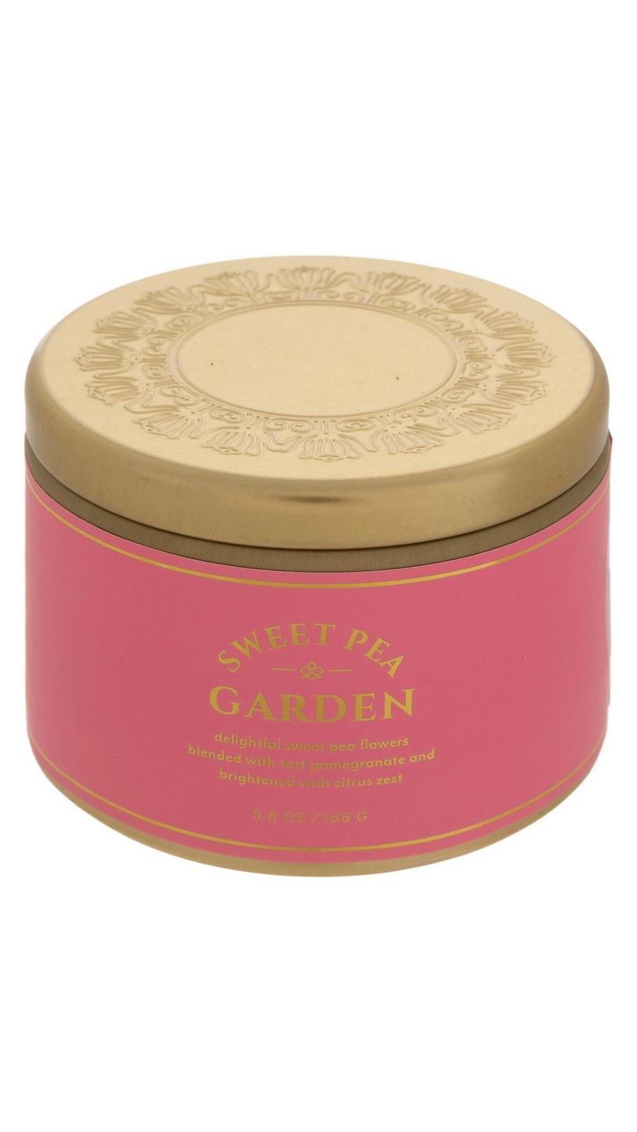 Sweat Pea Garden Tin Candle | Hobby Lobby | 6302244