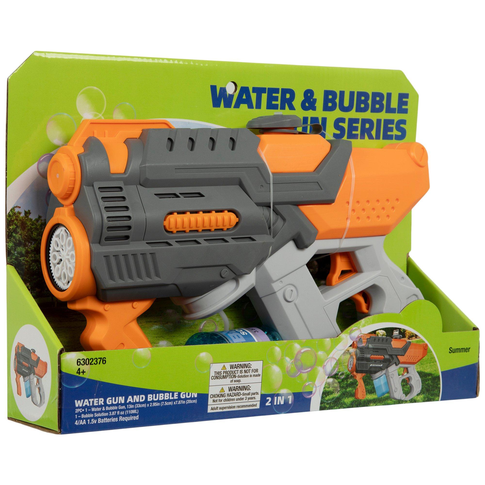 2-In-1 Water &amp; Bubble Blaster