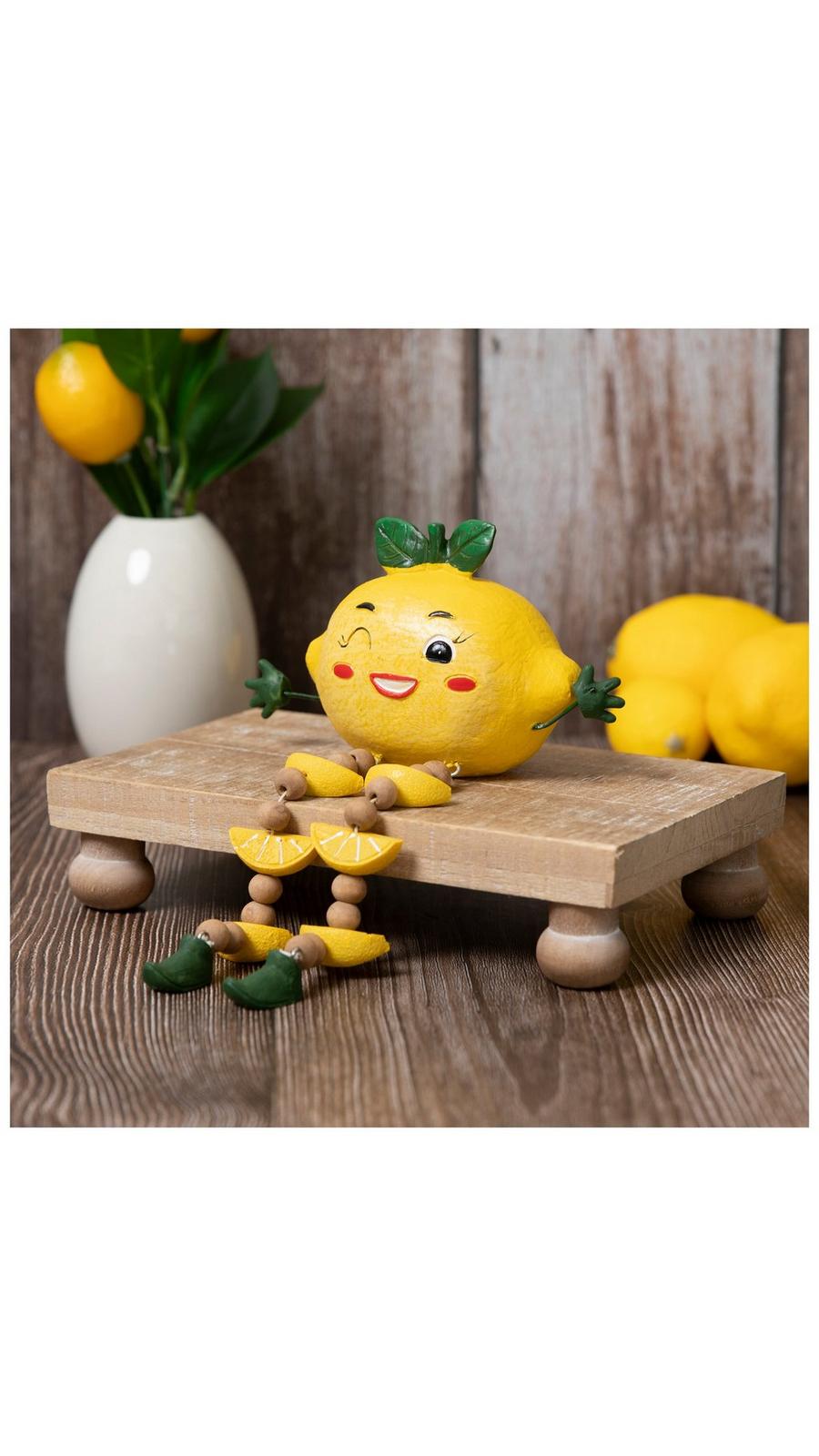 Winking Lemon Shelf Sitter | Hobby Lobby | 6303283