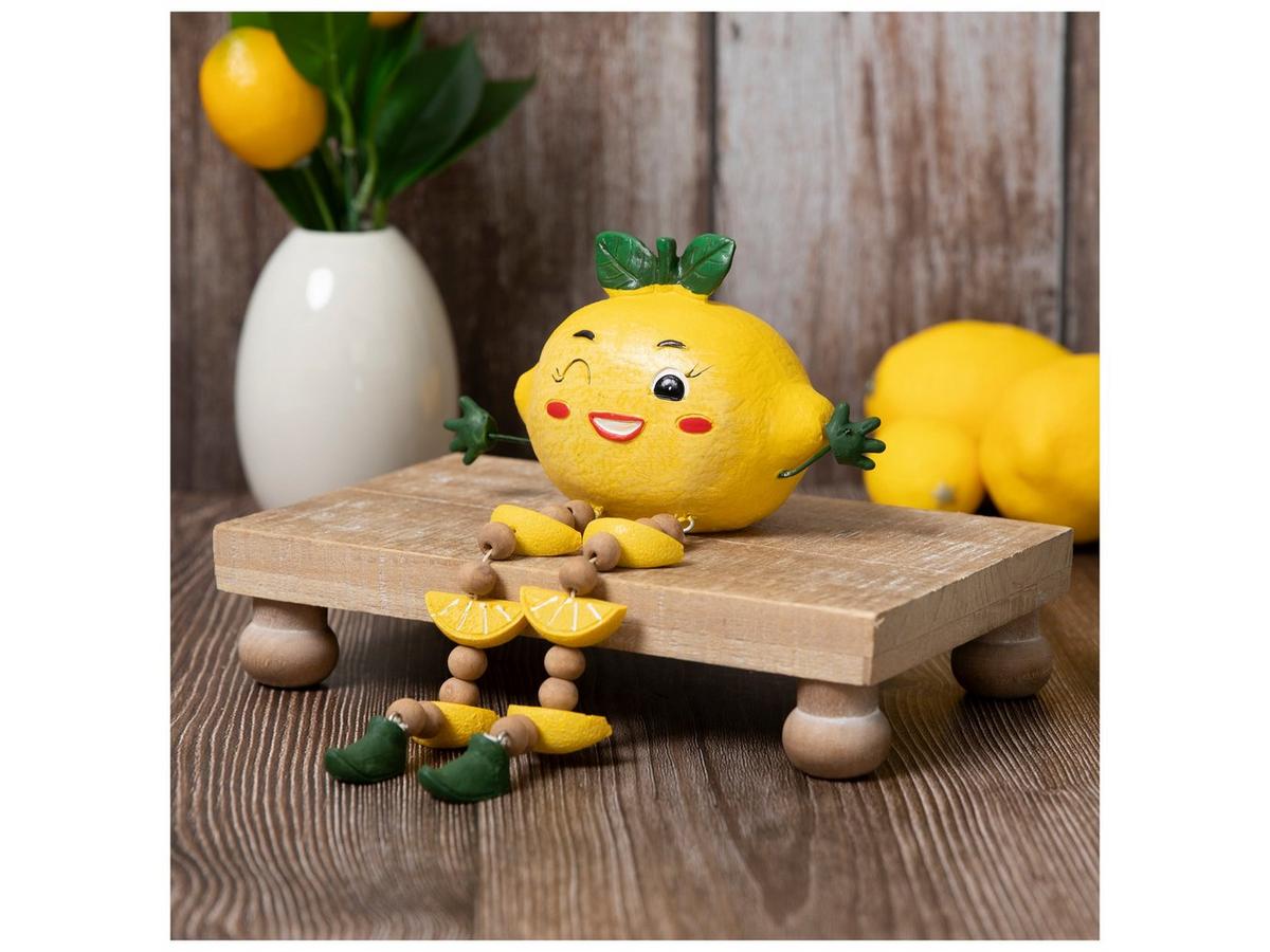 Lemon出品 Winking Lemon Shelf Sitter | Hobby Lobby | 6303283