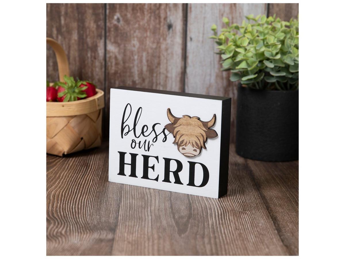 Bless Our Herd Wood Decor | Hobby Lobby | 6304356
