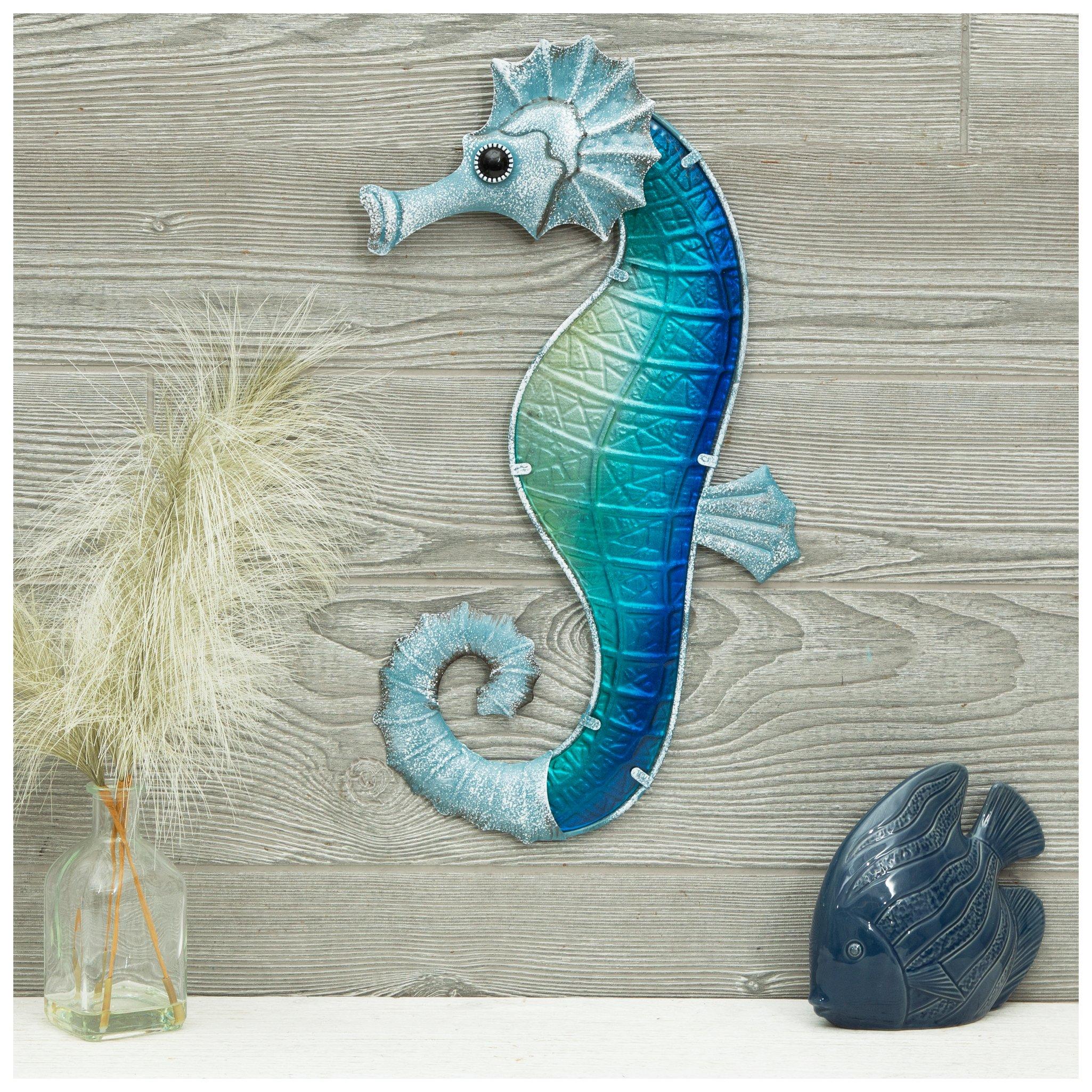 Blue Seahorse Metal Wall Decor | Hobby Lobby | 6304786