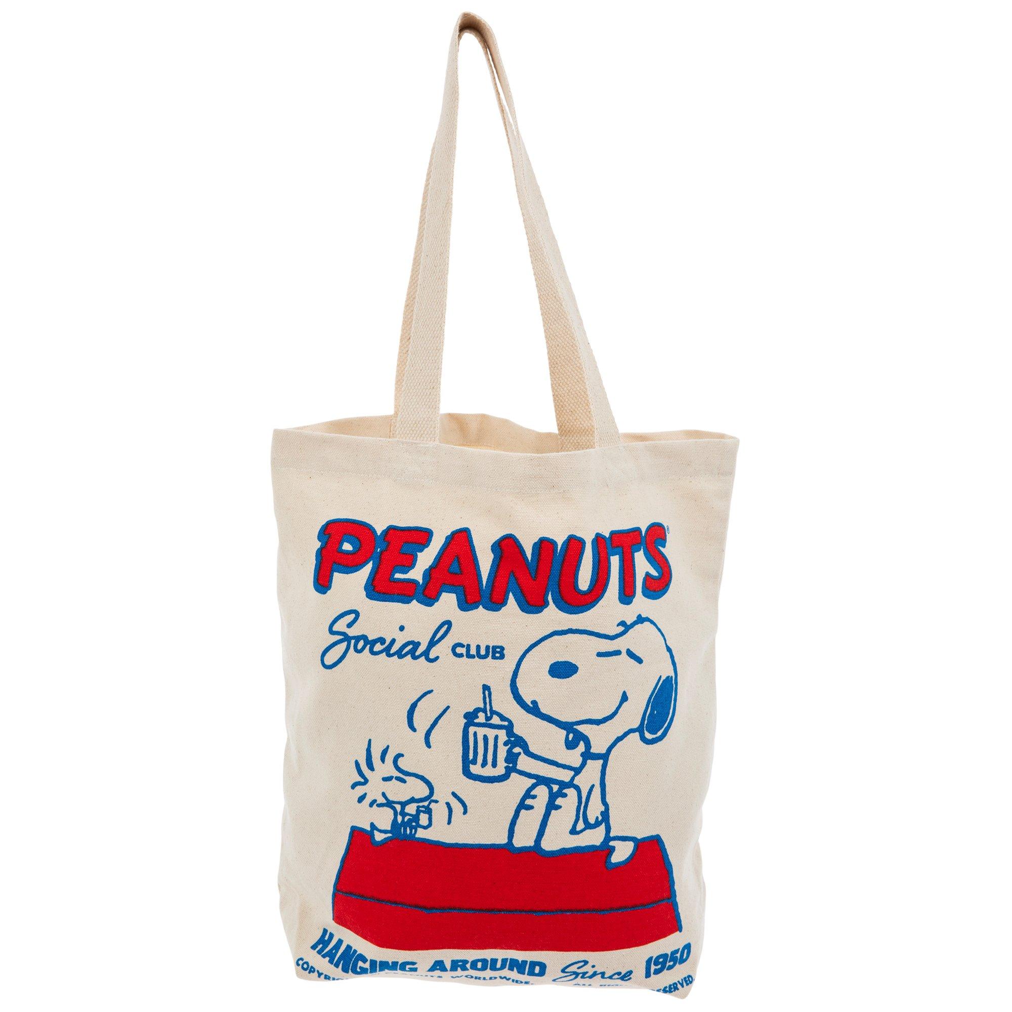 【PORTERNA】Nubi Peanut Tote Bag Medium Heavyweight Canvas Tote - Snoopy – ban.do