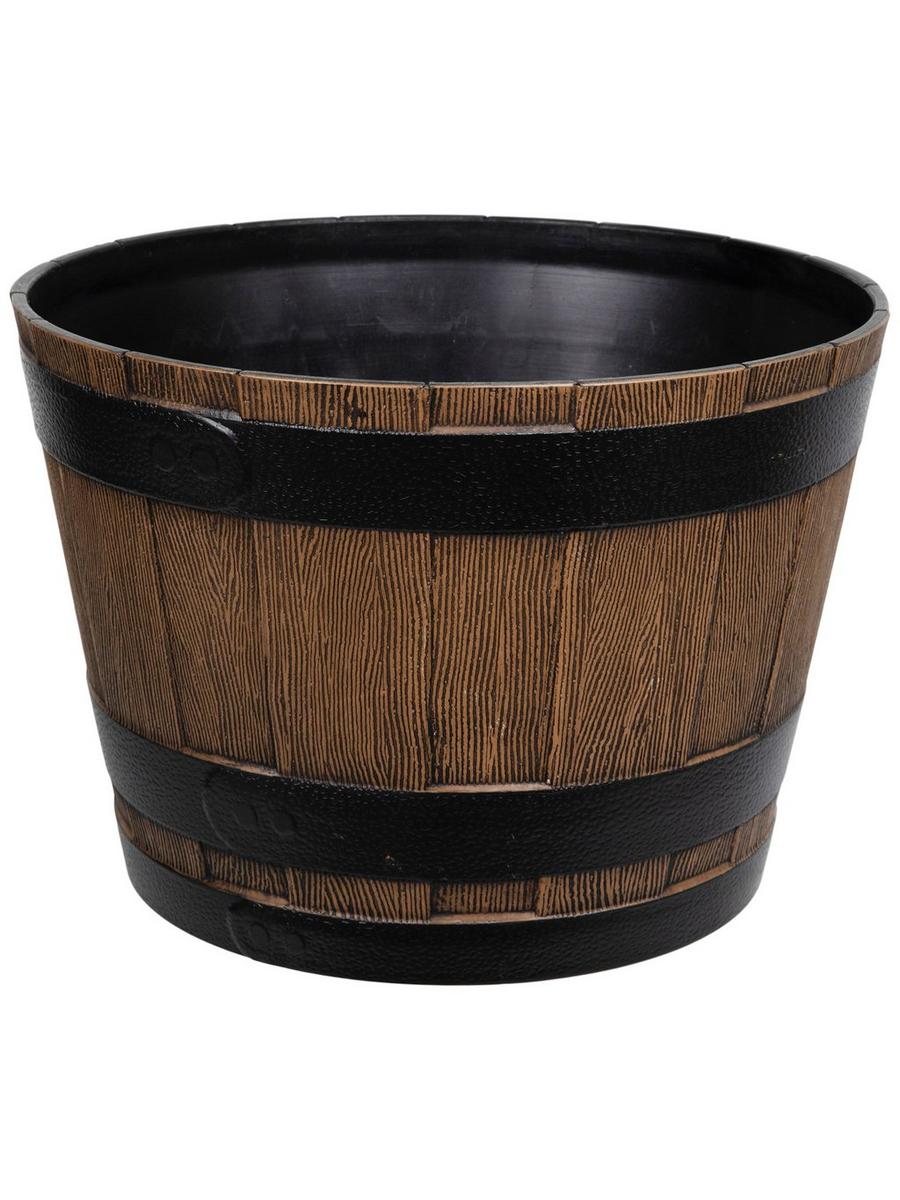 Rustic Barrel Planter | Hobby Lobby | 6306641