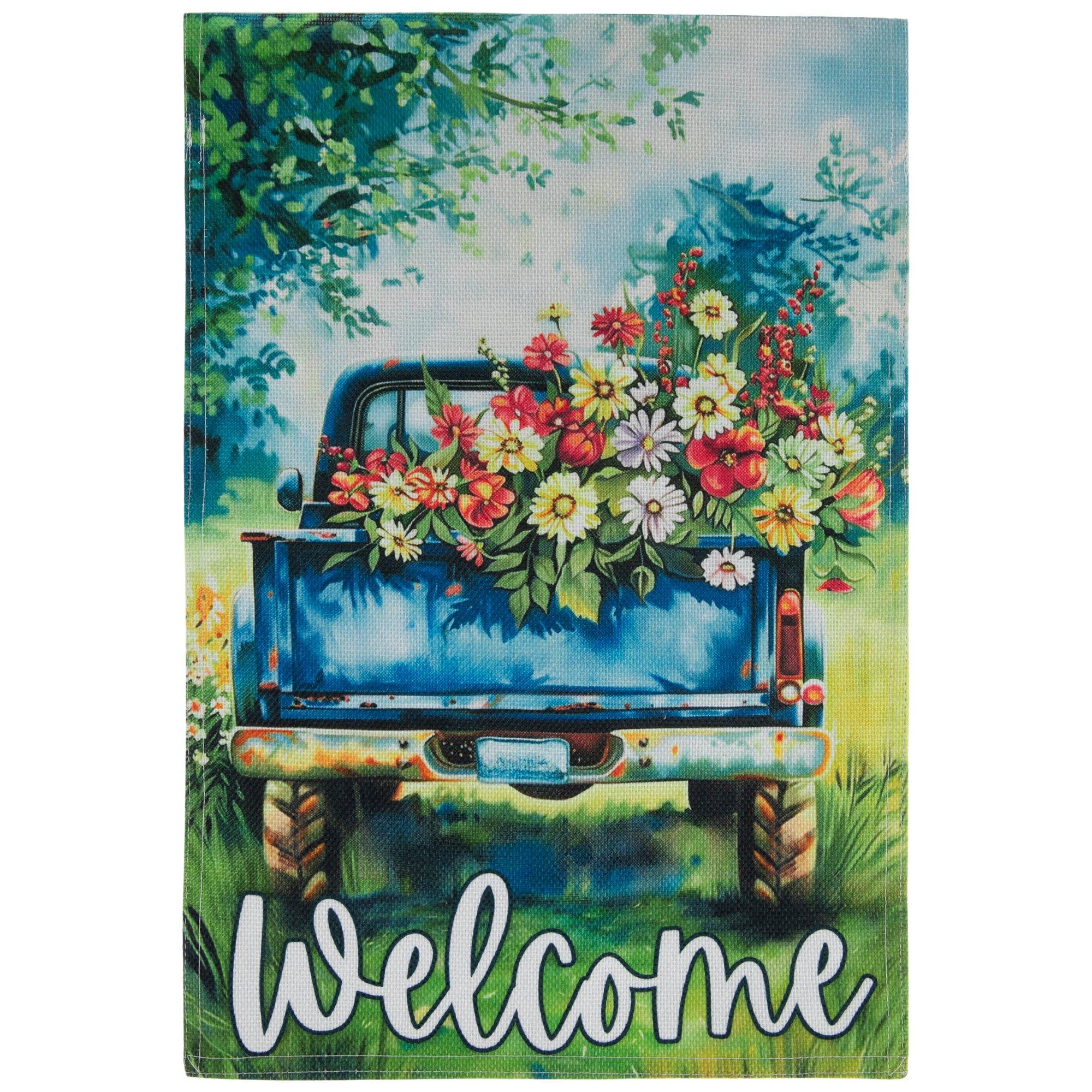 Flower Truck Welcome Garden Flag | Hobby Lobby | 6306922