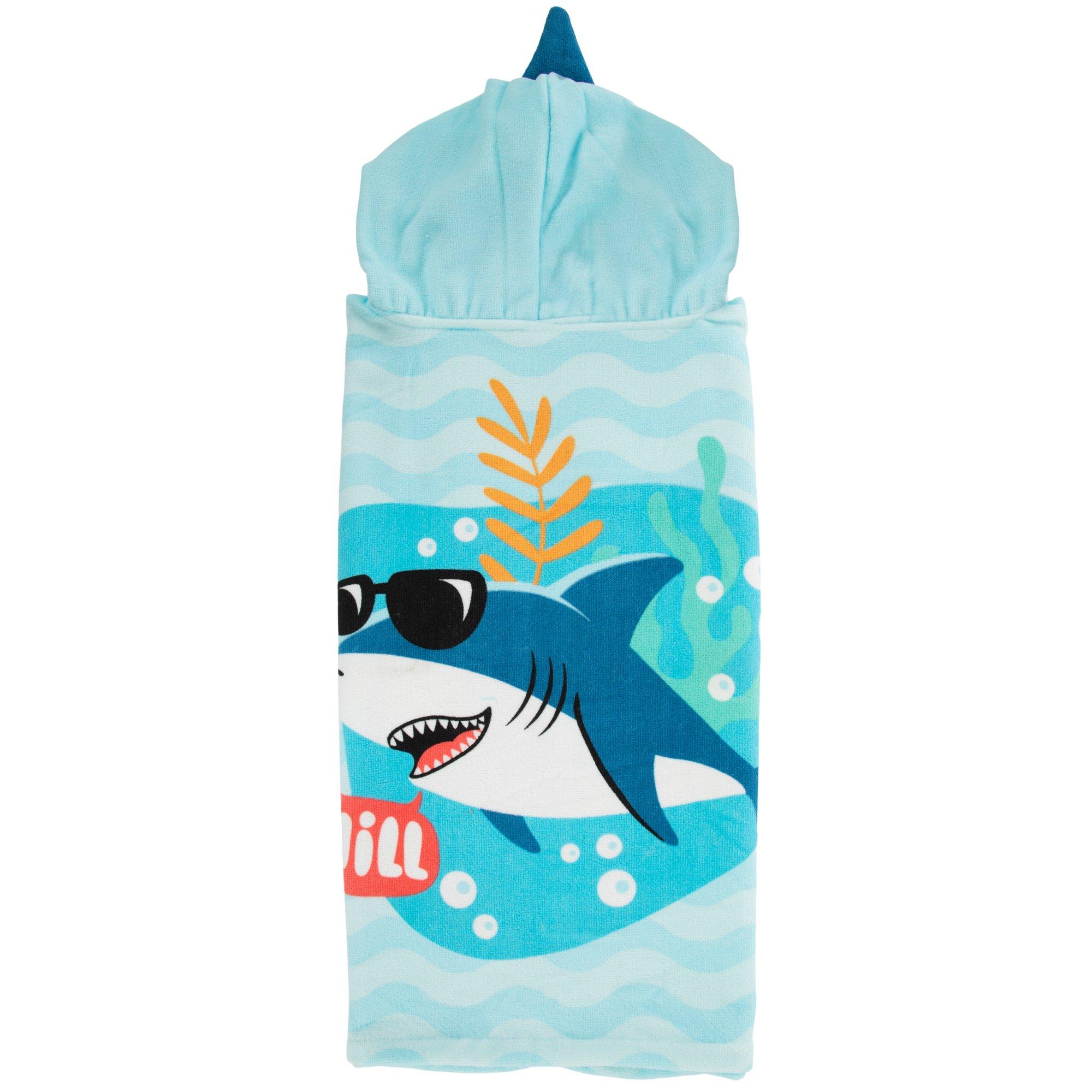Shark Hooded Towel