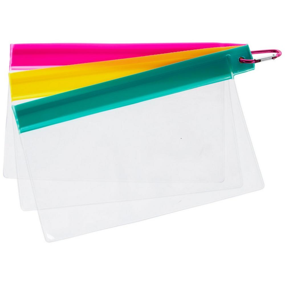 Pink, Yellow & Teal Pouches - 3 Piece Set | Hobby Lobby | 6308852