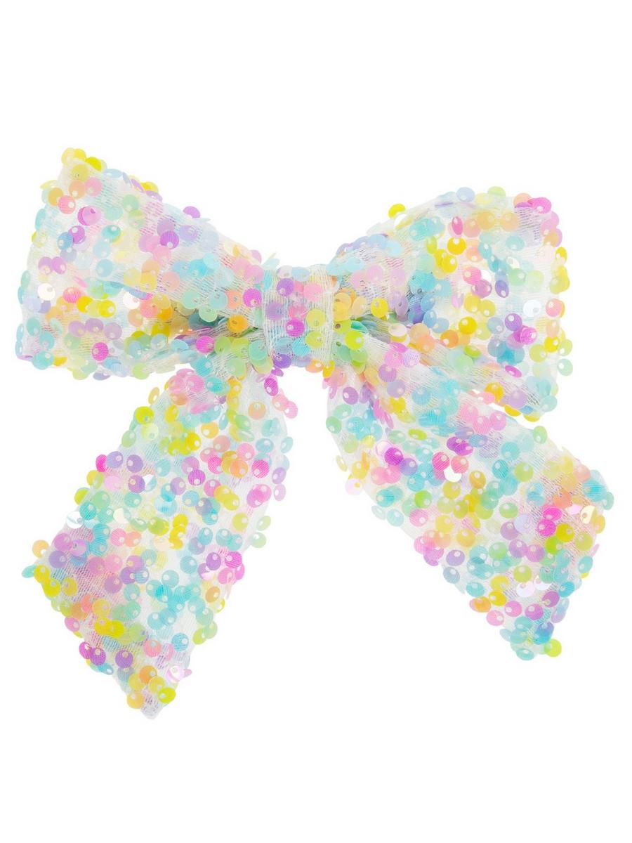 Pastel Sequin Hair Bow Clip | Hobby Lobby | 6309165 display picture 3