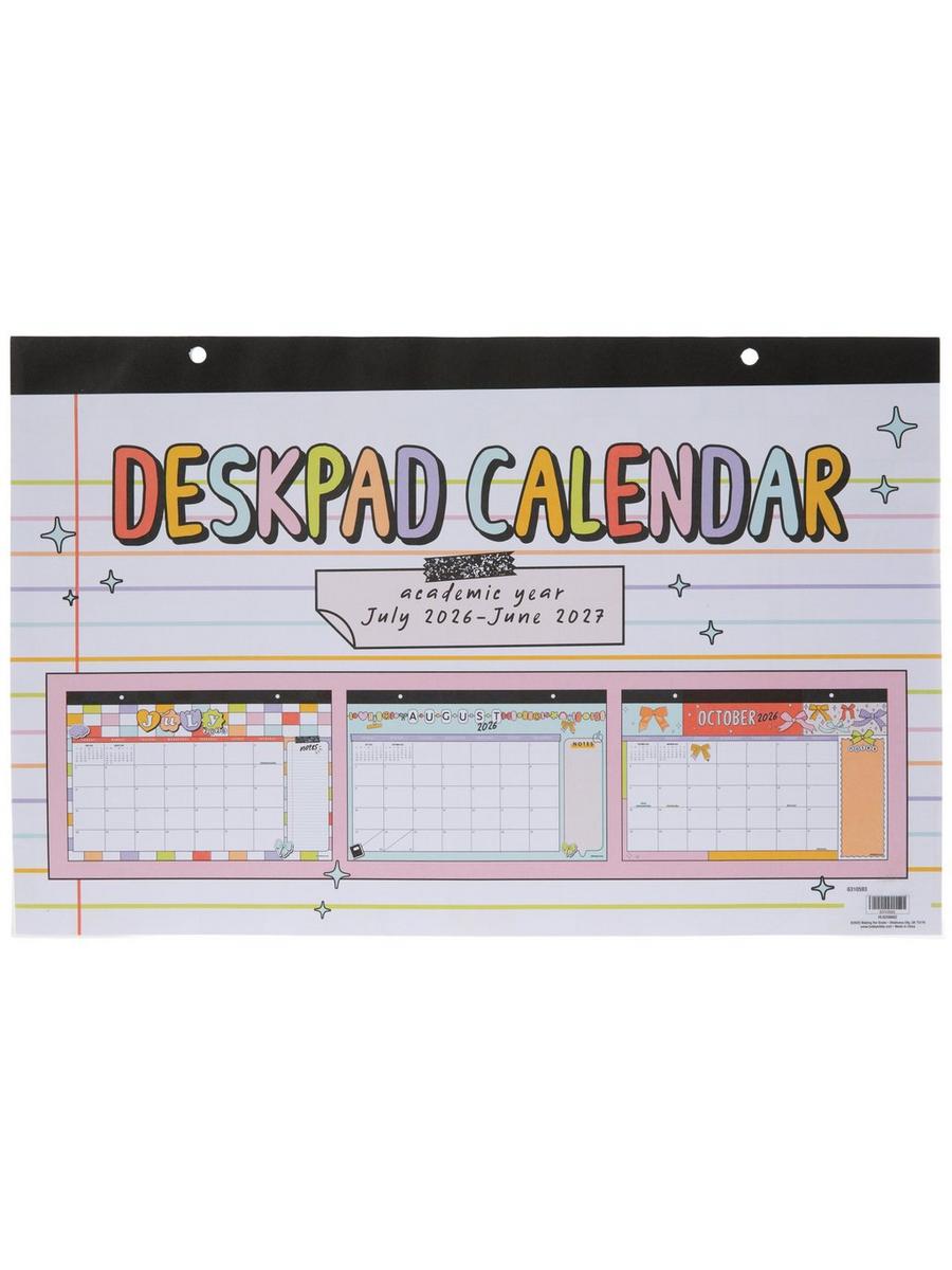 2025 - 2026 Retro Desk Pad Calendar | Hobby Lobby | 6310593