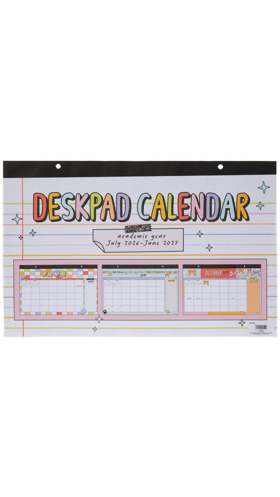 2025 - 2026 Retro Desk Pad Calendar | Hobby Lobby | 6310593