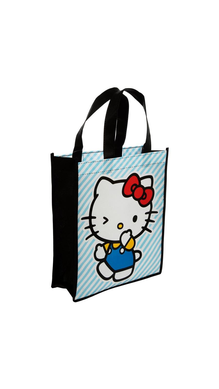 トートバッグ Hello Kitty | Hello Kitty fritzi Tote Bag Pool Cat Fritzi aus Preußen Canvas Hello Kitty Tote Bag Pool Cat