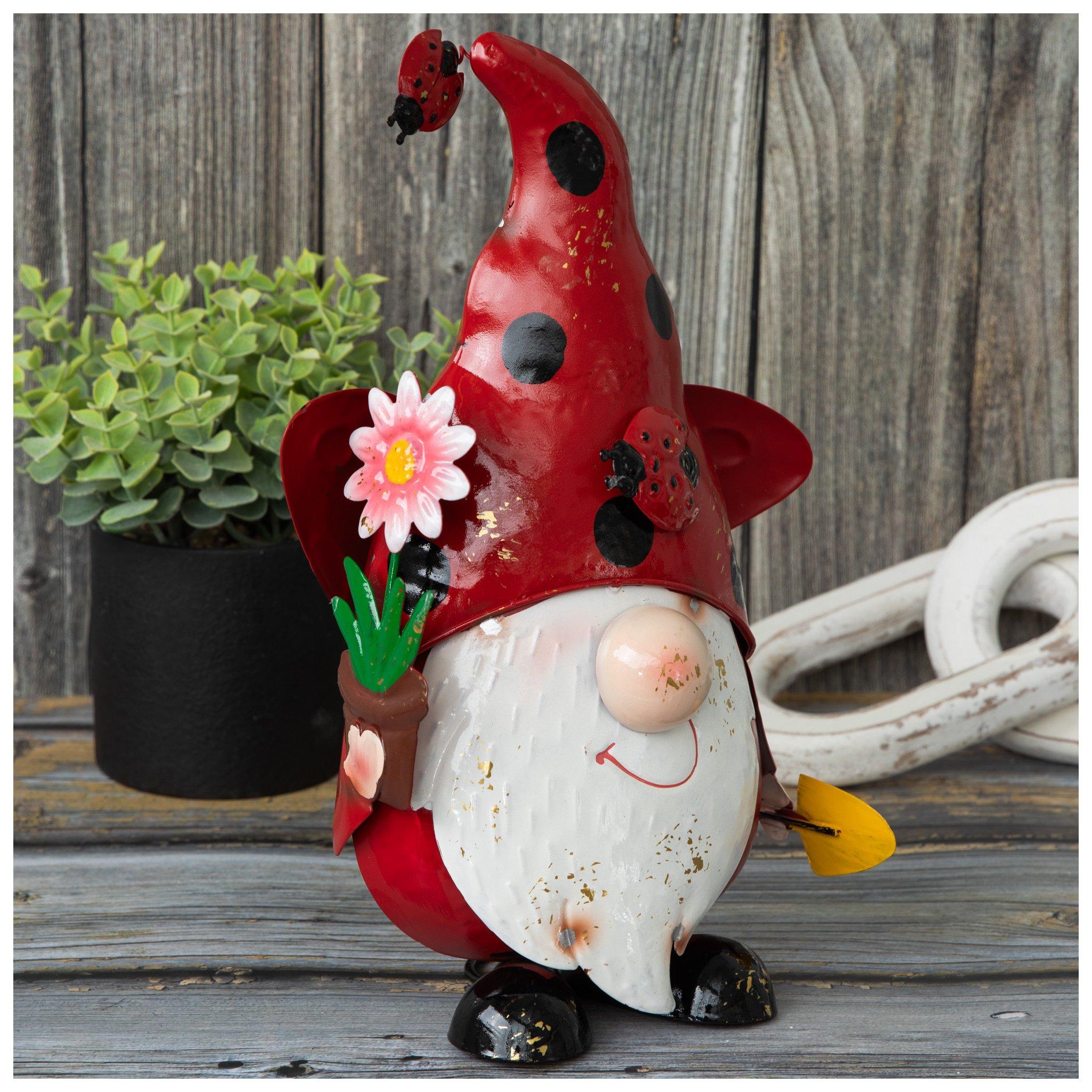 Metal Ladybug Gnome | Hobby Lobby | 6314249