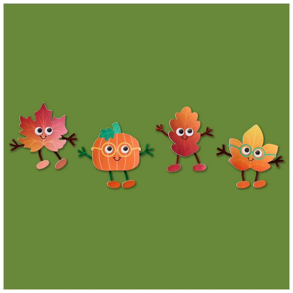Leaf & Pumpkin Buddies Foam Craft Kit | Hobby Lobby | 6321848