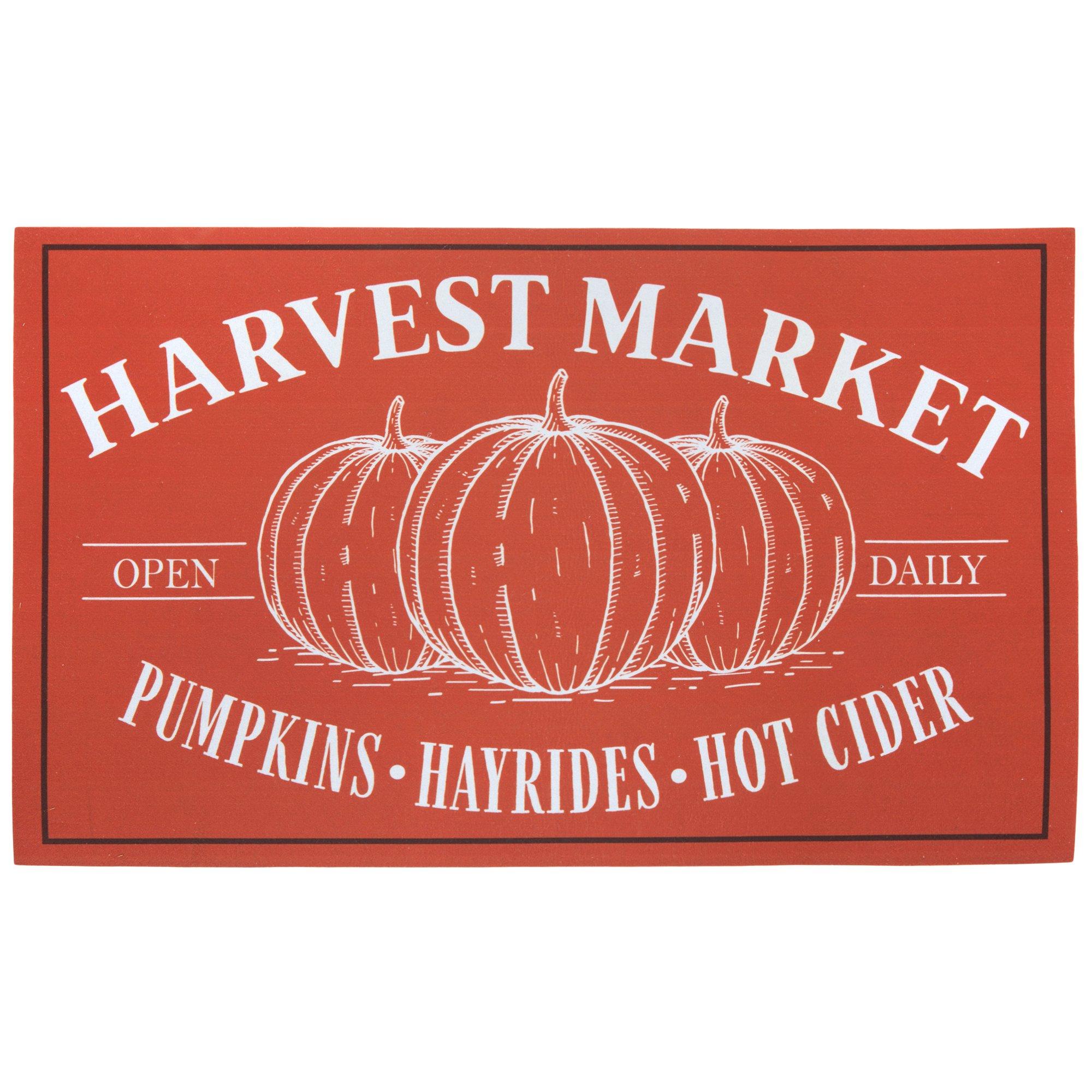 Welcome Pumpkins Doormat