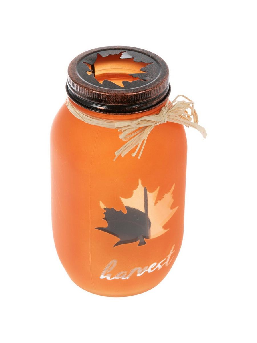 Harvest Mason Jar Tea Light Candle Holder | Hobby Lobby | 6323380