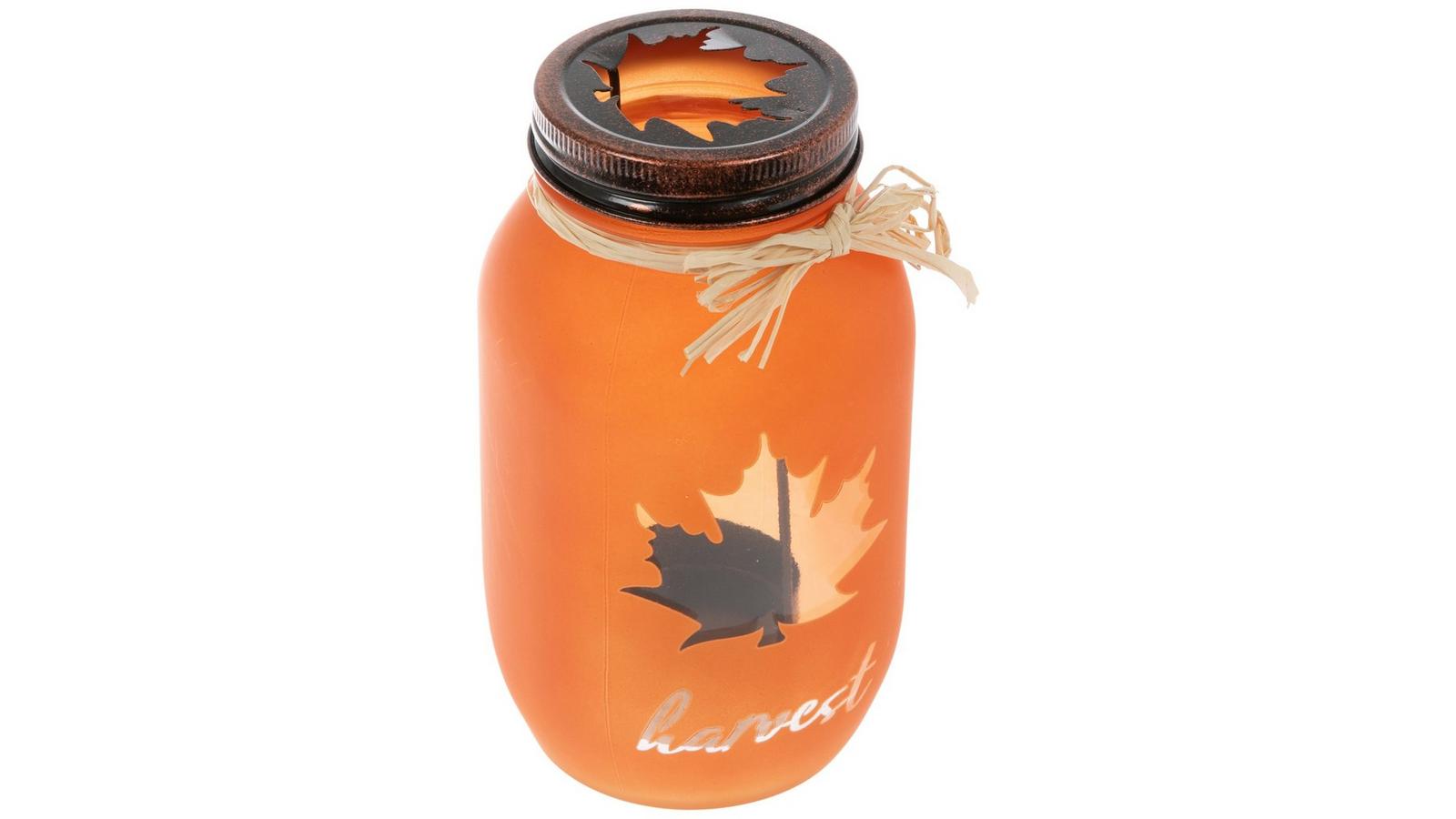 Harvest Mason Jar Tea Light Candle Holder | Hobby Lobby | 6323380