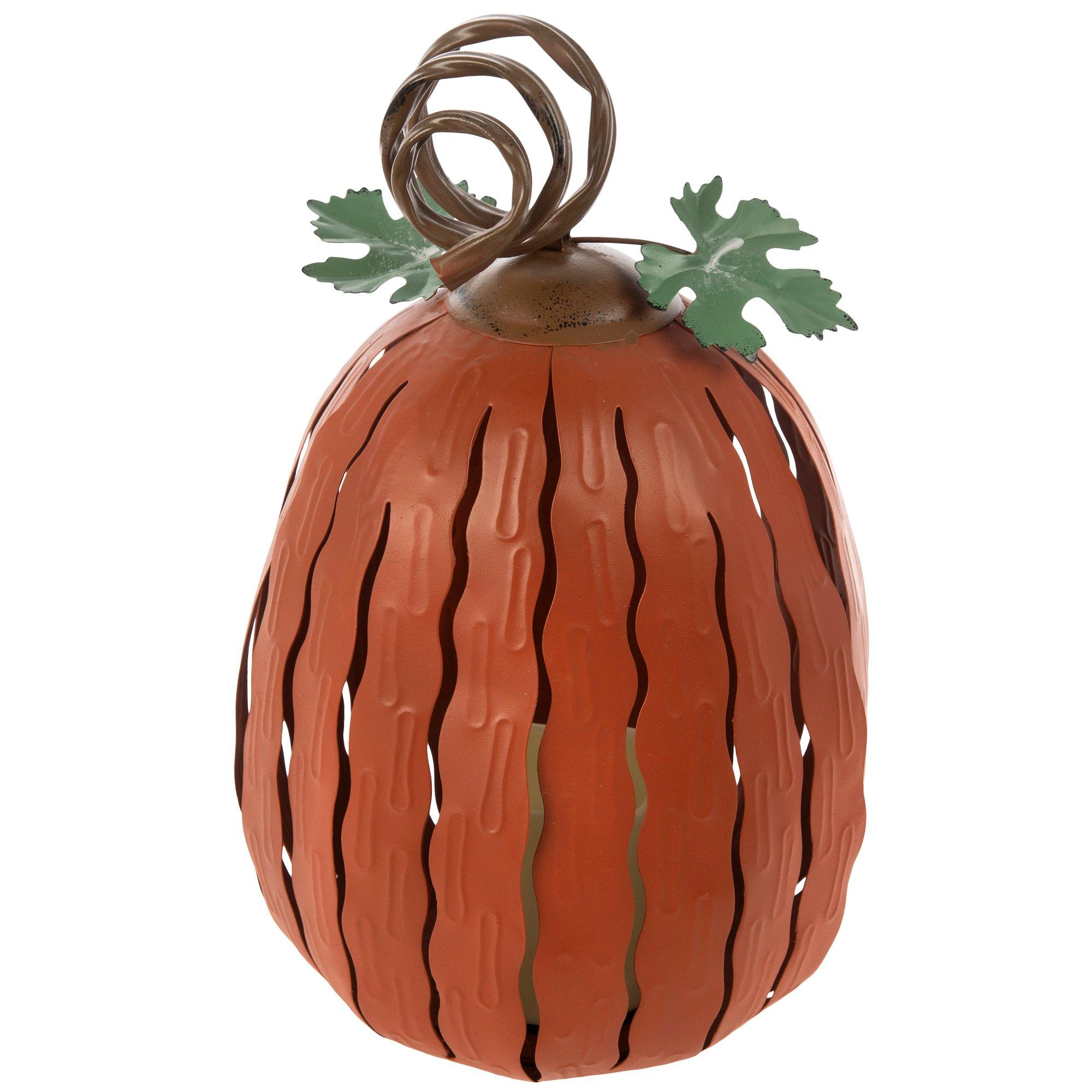 Black Metal Pumpkin LED Lantern | Hobby Lobby | 6323232