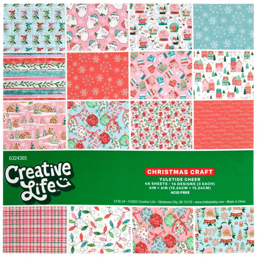Yuletide Cheer Paper Pack - 6