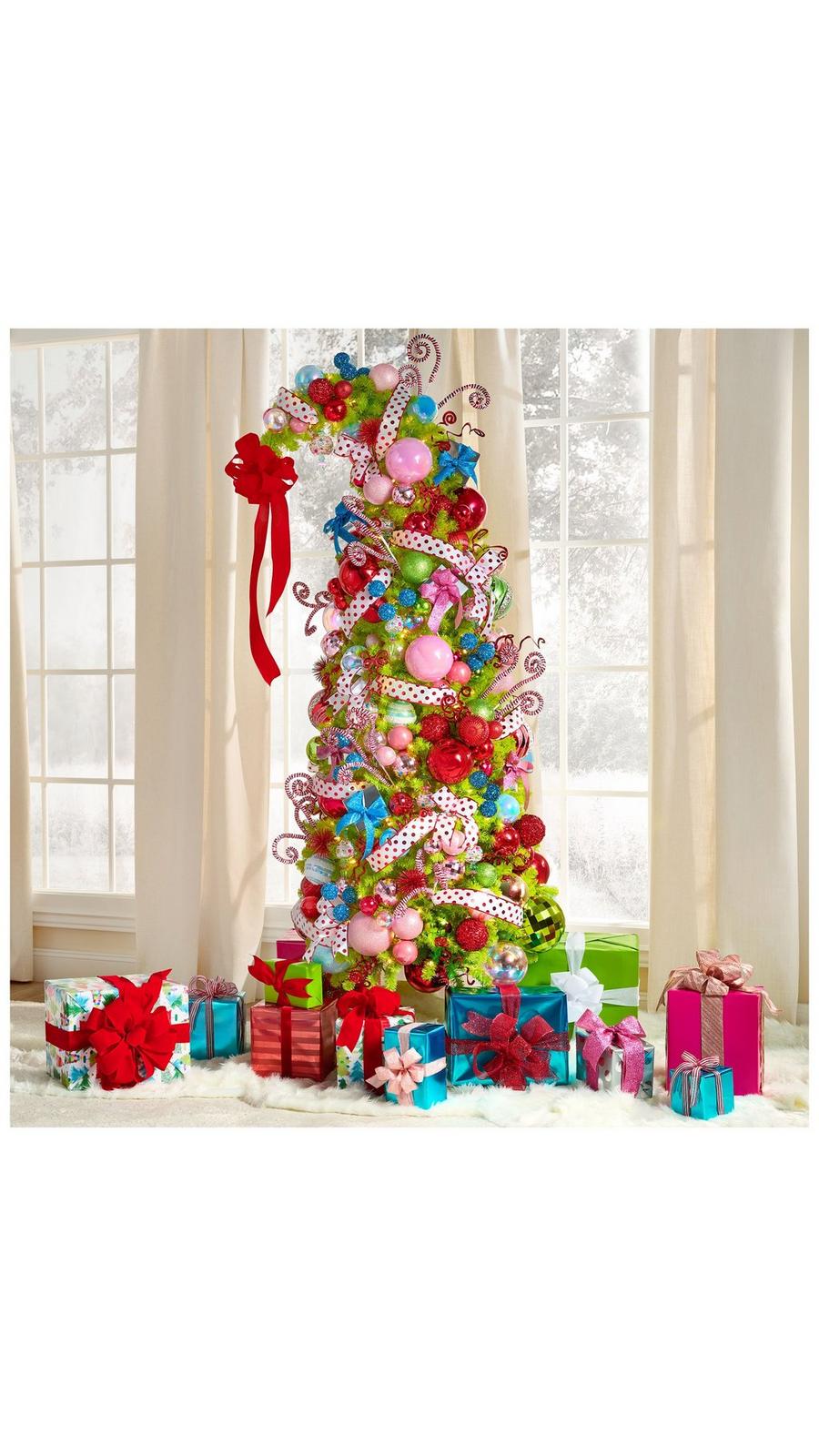Whimsical Pre-Lit Christmas Tree - 7.5 ft | Hobby Lobby | 6324529