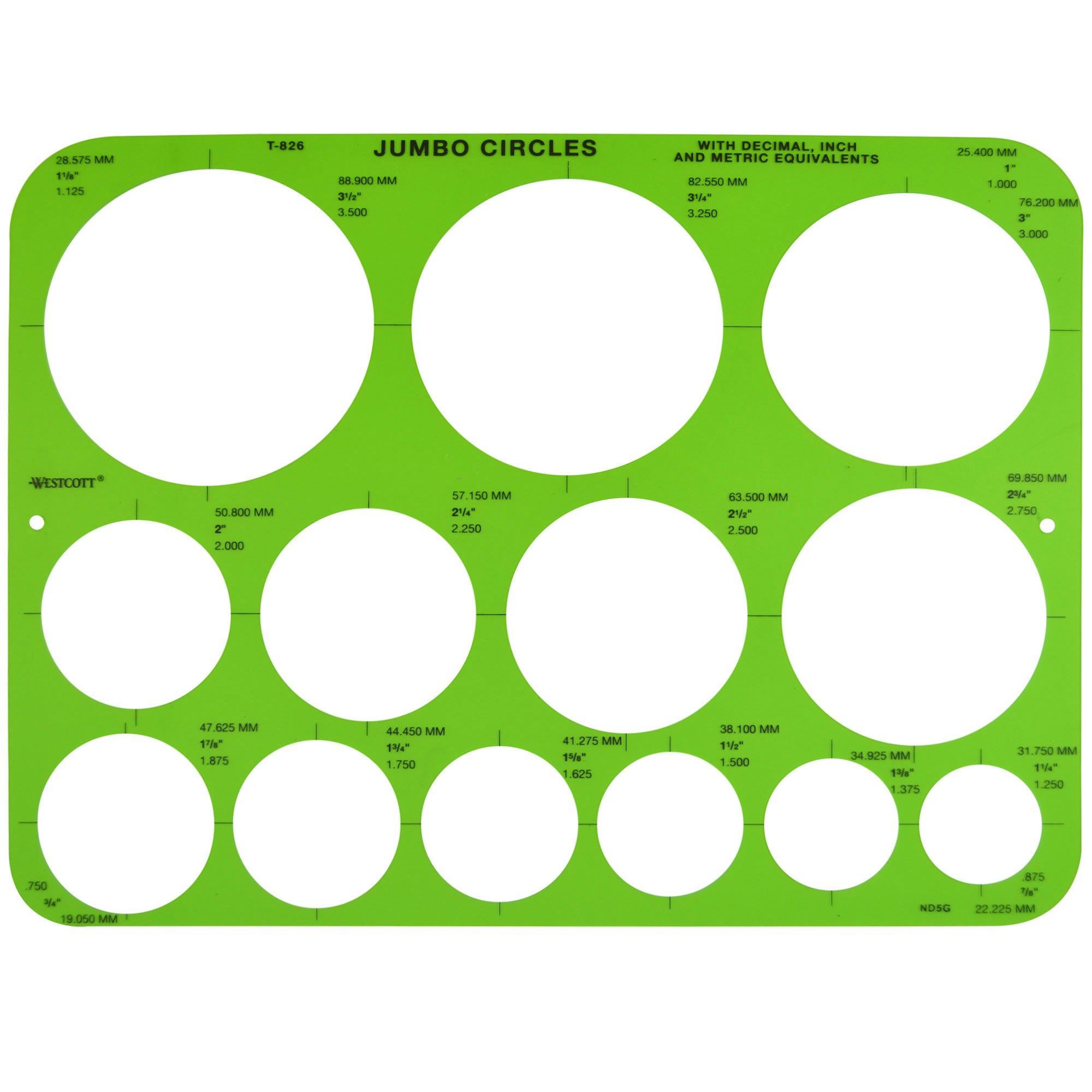 Jumbo Circles Template Hobby Lobby 632588