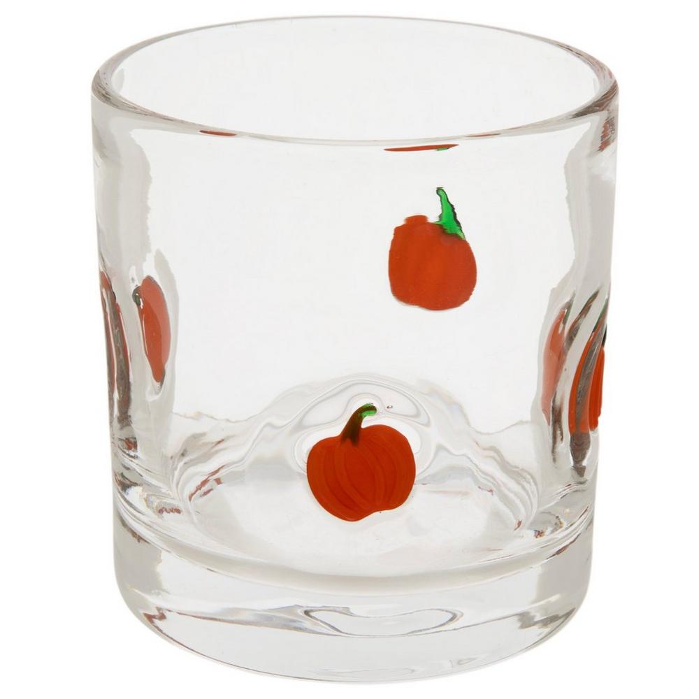 Pumpkin Glass Cup