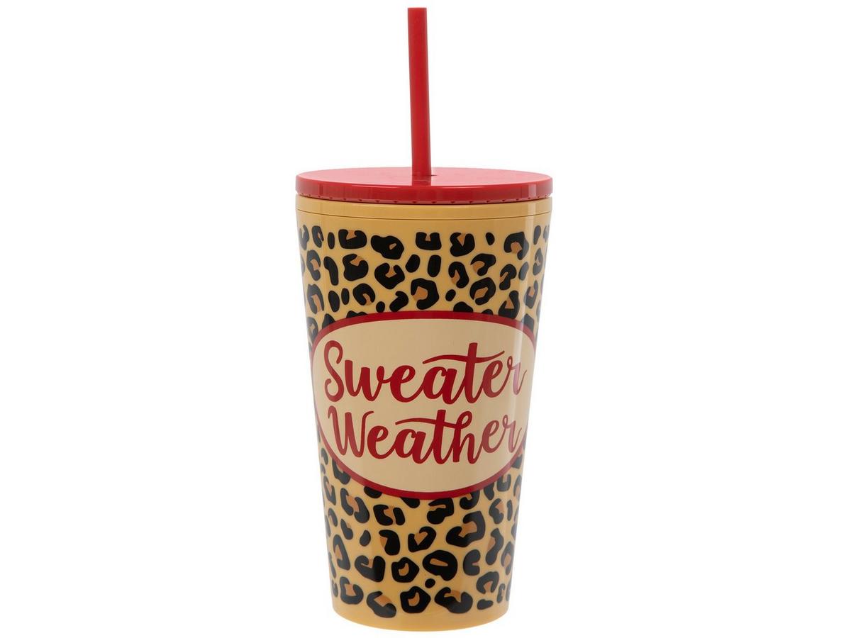 Sweater Weather Animal Print Tumbler | Hobby Lobby | 6326953