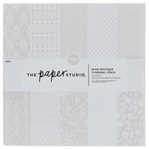 Blanc Boutique Paper Pack  12 x 12