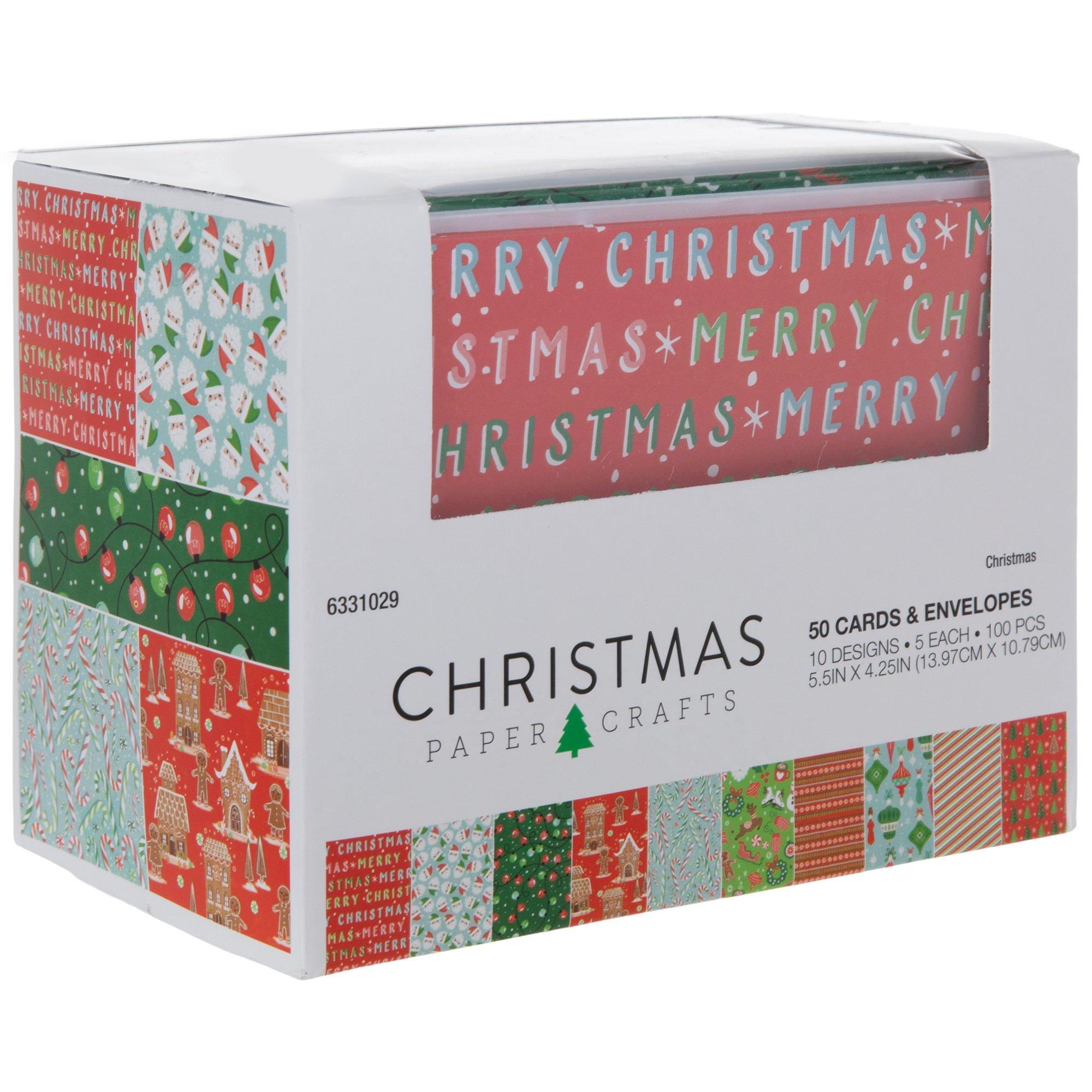 Merry Christmas Box Of Cards - A2 | Hobby Lobby | 6331029