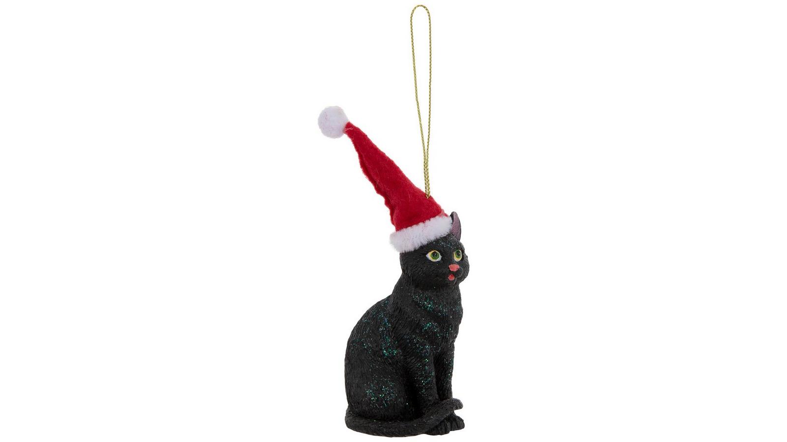 * black cat ornament ୨୧* 黒猫さん クリップ （a） Black Cat Ornament | Hobby Lobby | 6331748